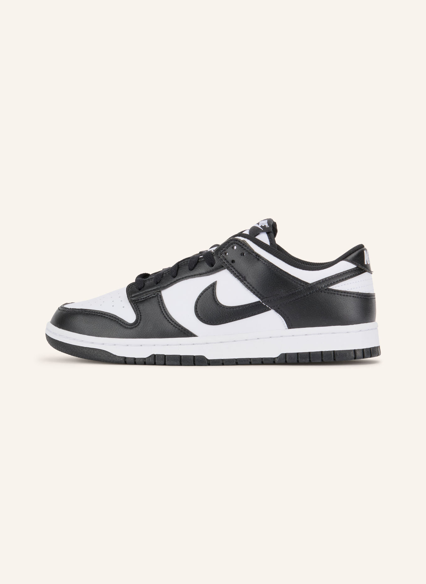Nike Sneakersy DUNK LOW RETRO: BÍLÁ / ČERNÁ