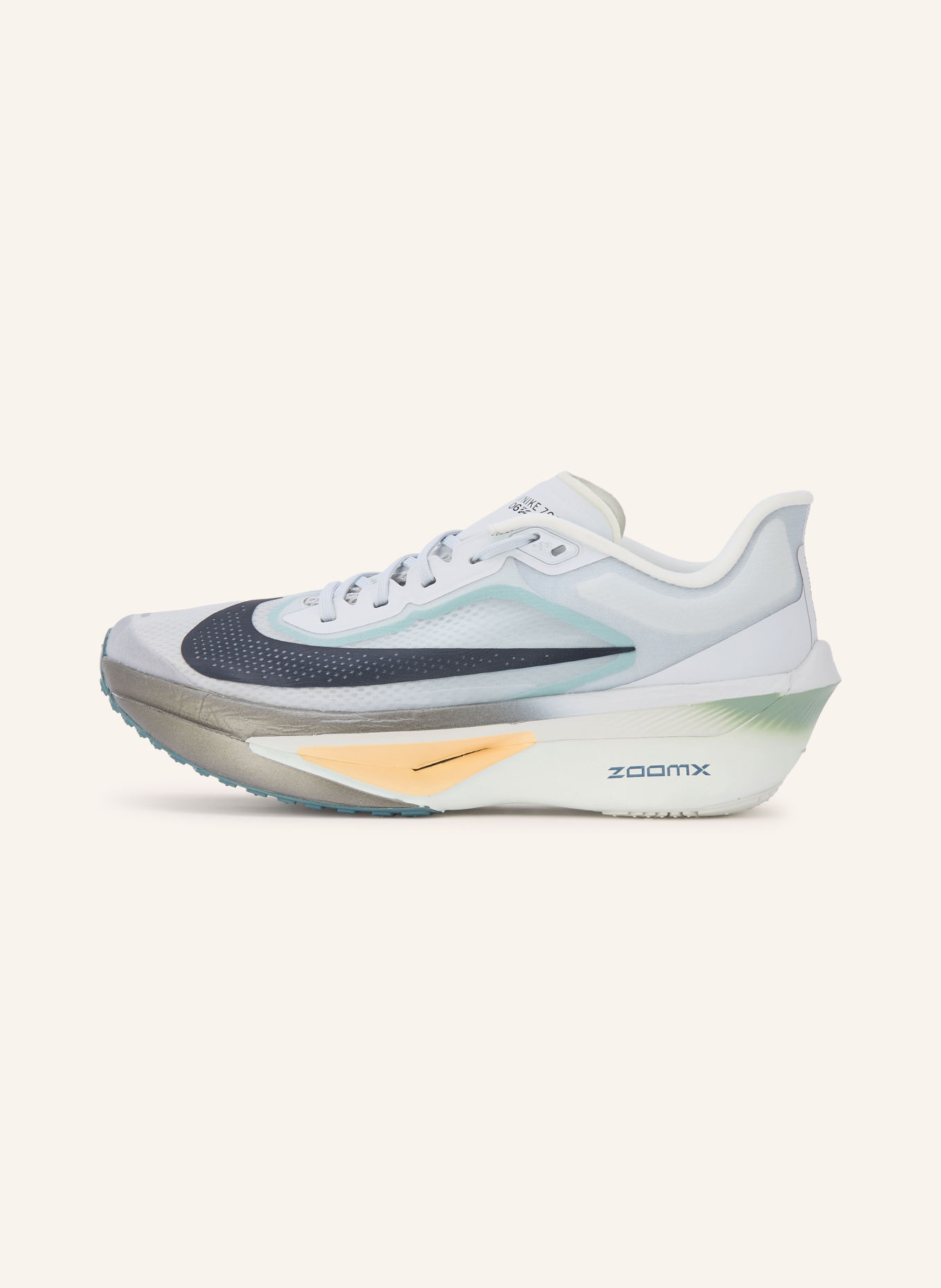Nike Running shoes ZOOM FLY 6: LIGHT GRAY / BLUE GRAY / BLACK