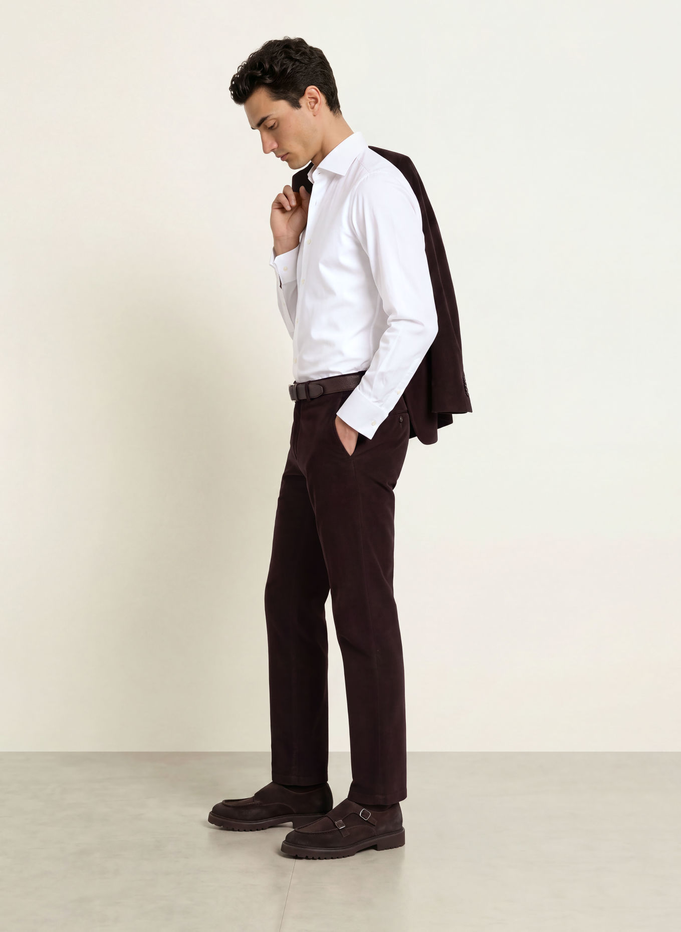 FINAMORE 1925 Hemd NAPOLI EDUARDO Regular Fit: WEISS