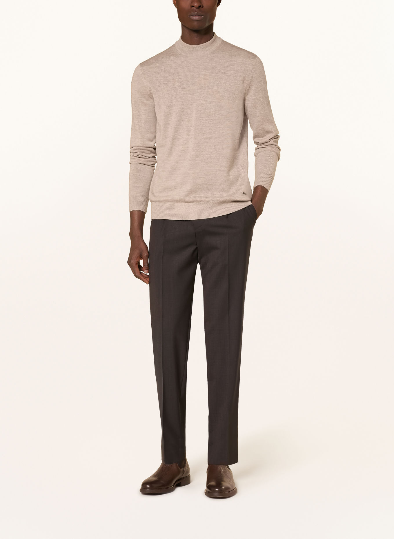 JOOP! gebreide trui: BEIGE