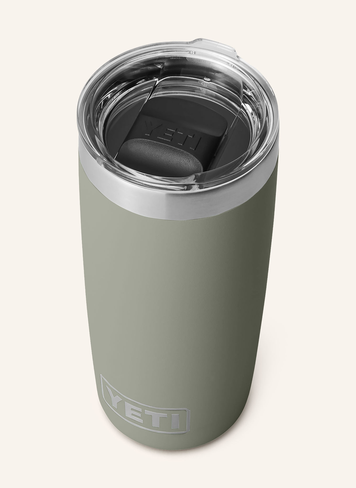 YETI Termohrnek RAMBLER®: KHAKI / STŘÍBRNÁ
