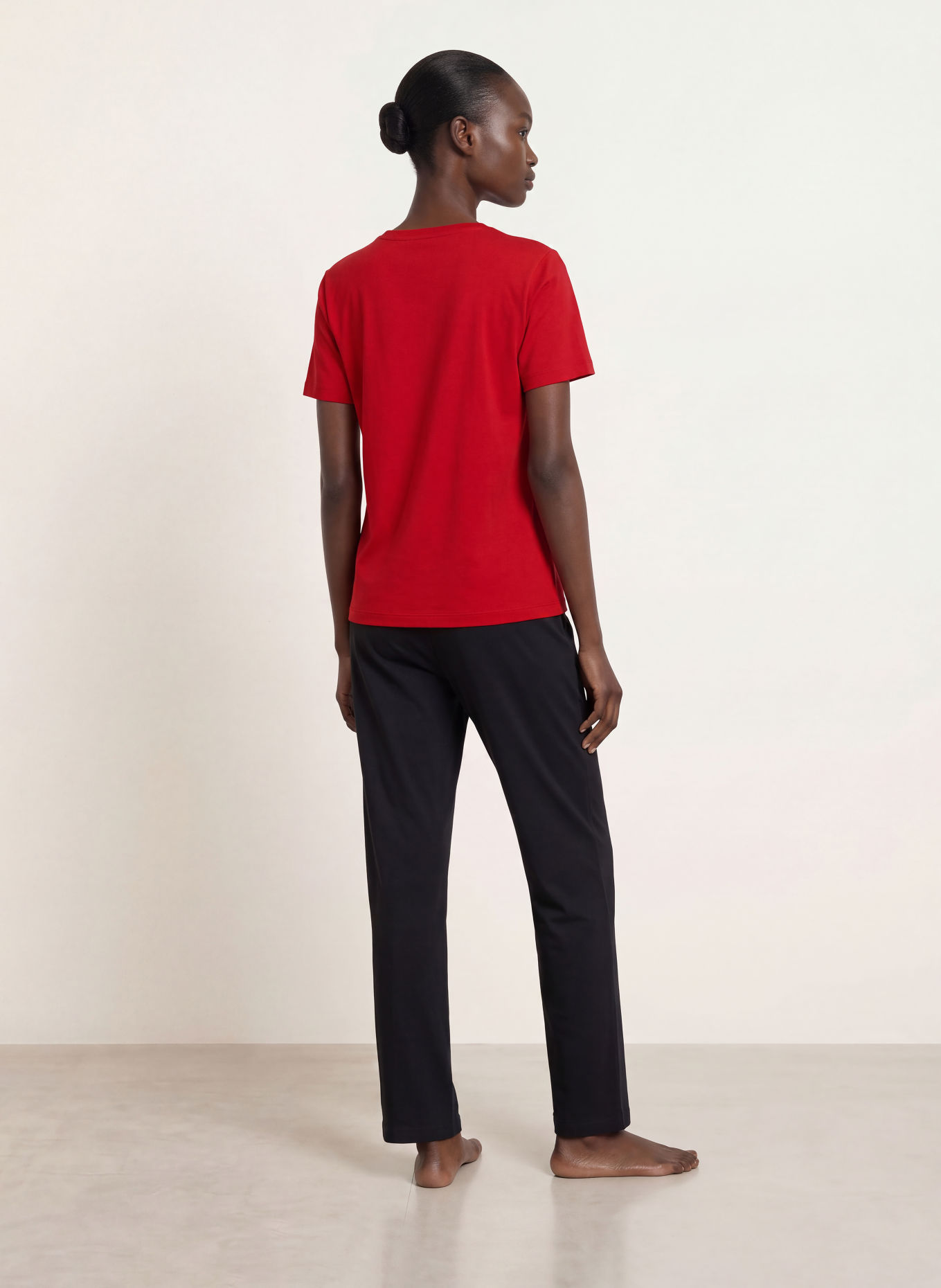 BOSS Schlafshirt CI: ROT