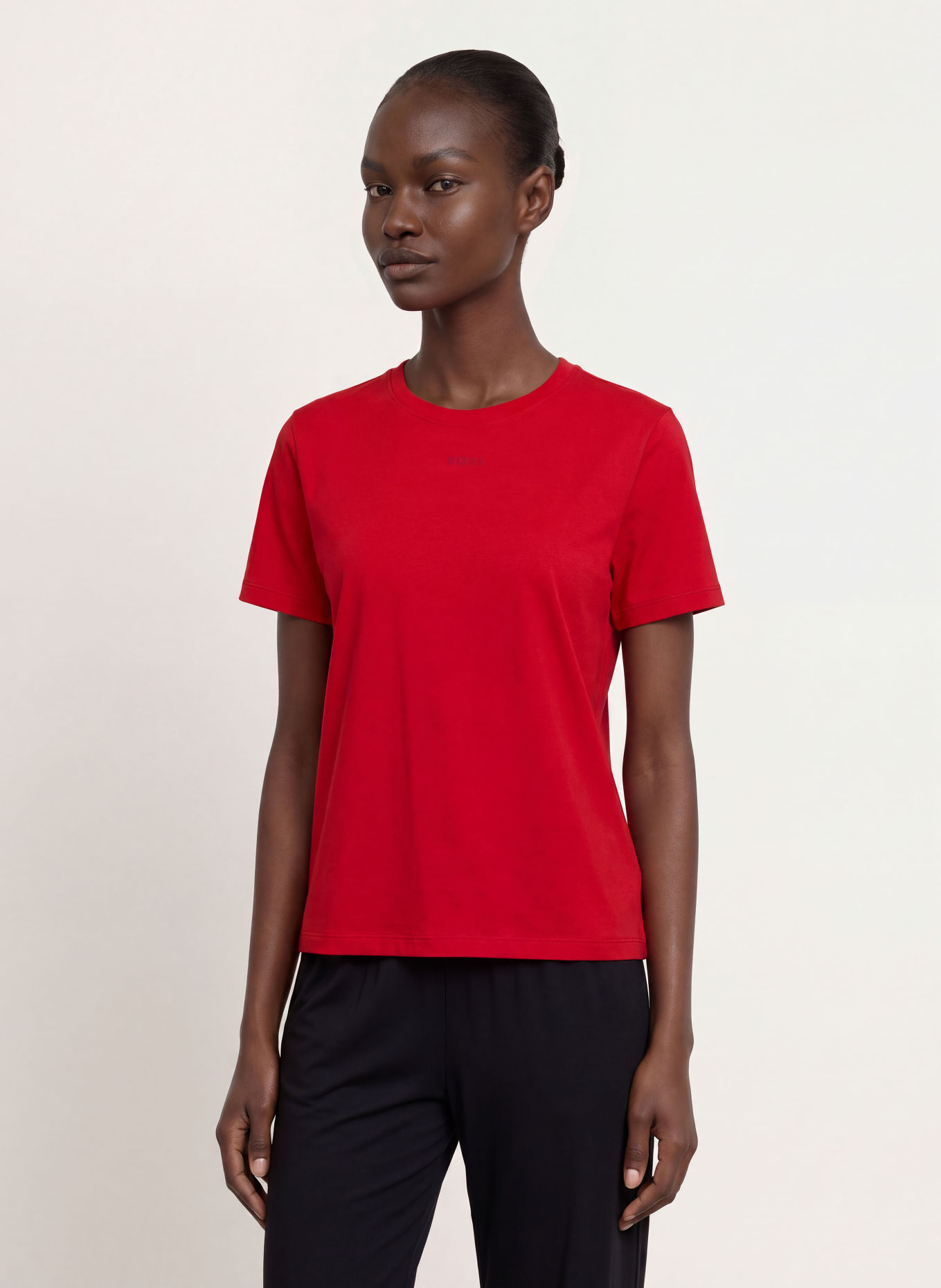 BOSS Schlafshirt CI: ROT