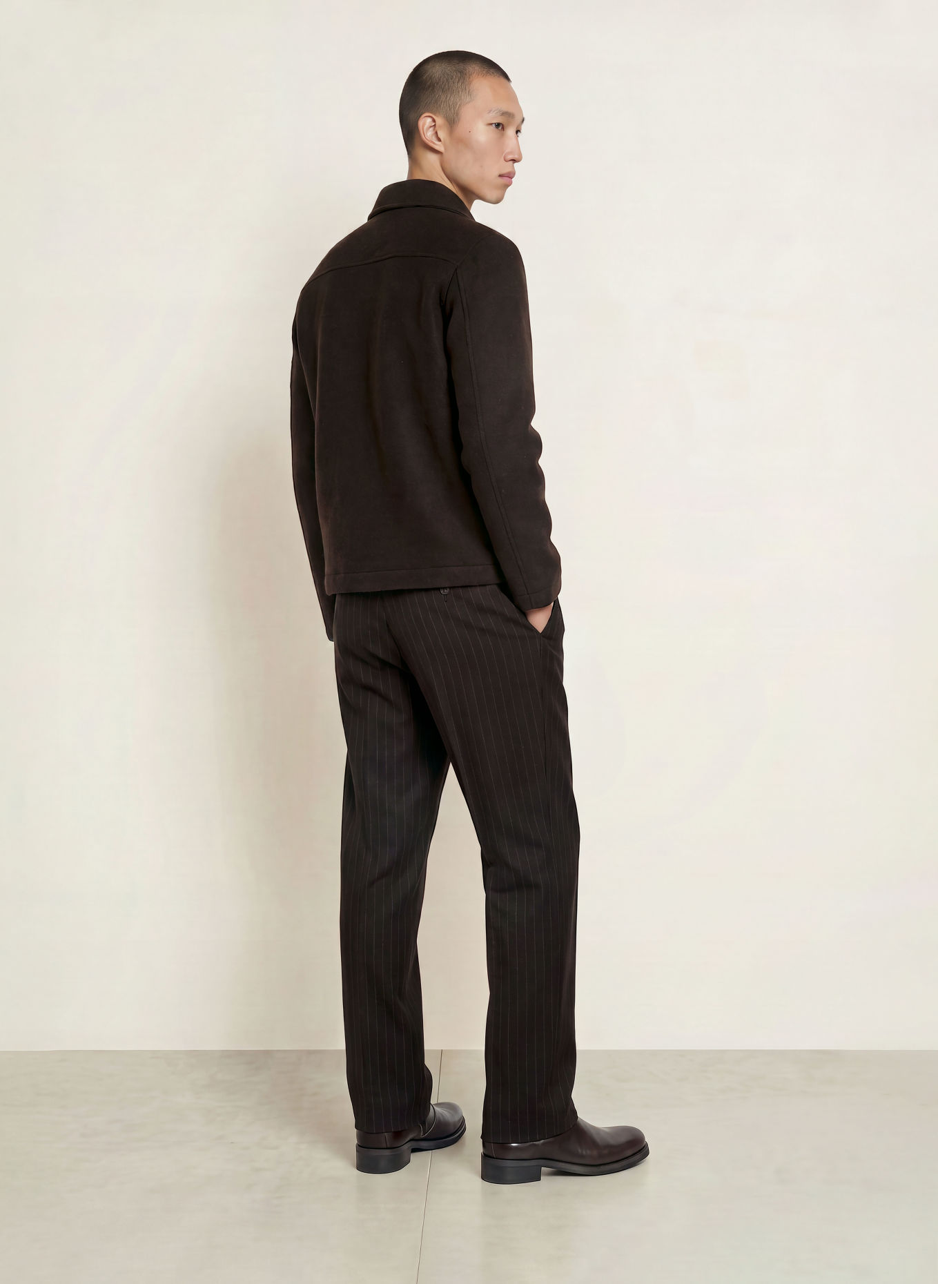 NN.07 Overjacket GAEL: DUNKELBRAUN