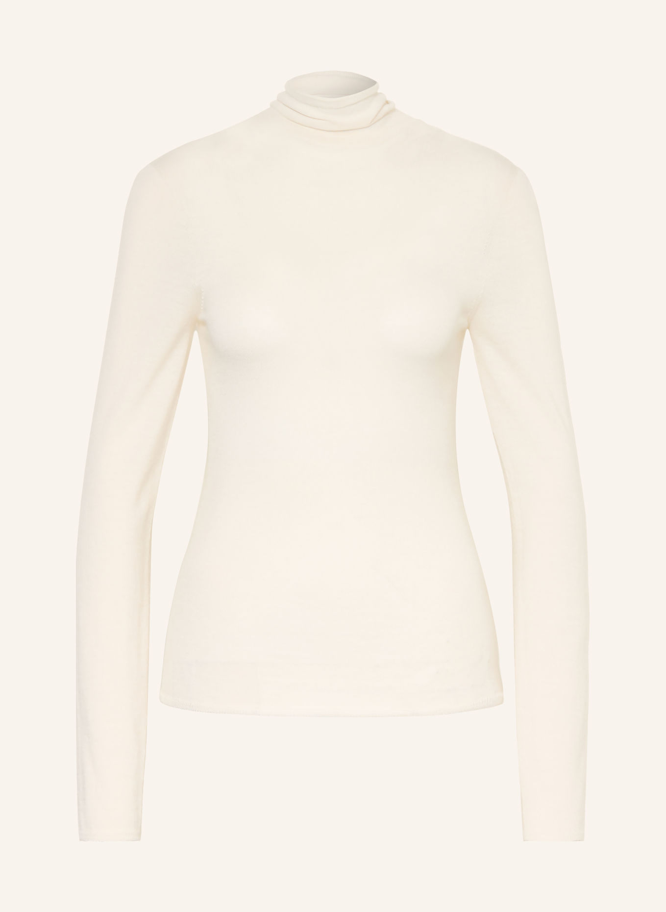 ALMADA LABEL Rollkragenpullover FARRA aus Cashmere: CREME