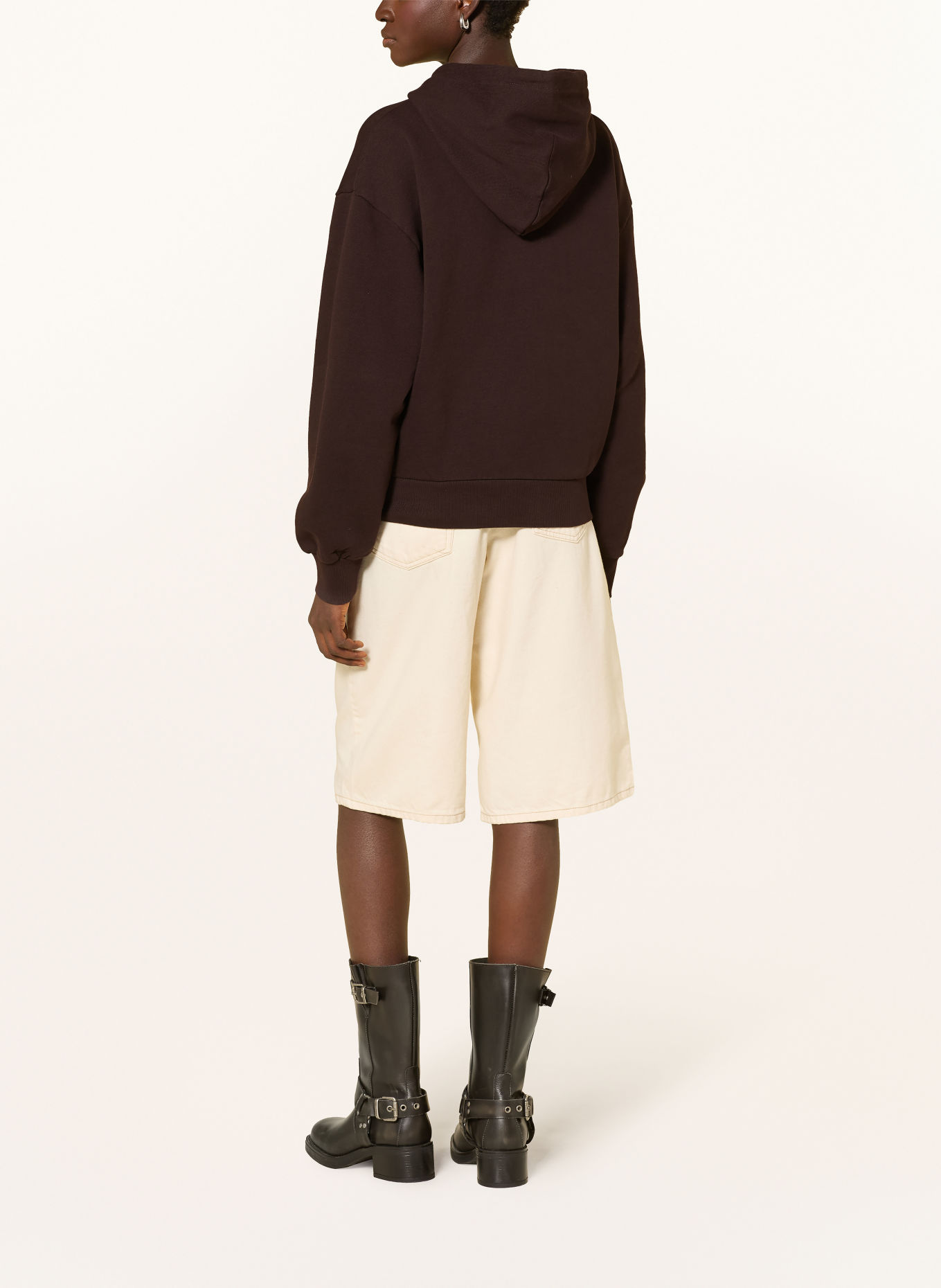 carhartt WIP CASEY hoodie: DARK BROWN