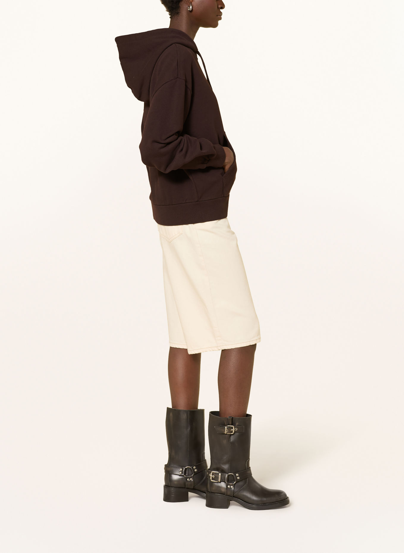 carhartt WIP CASEY hoodie: DARK BROWN