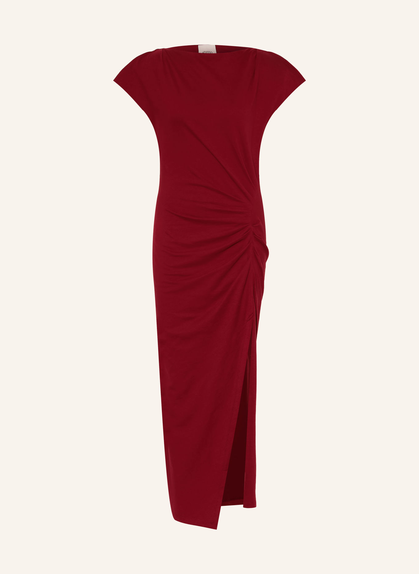 MARANT ÉTOILE Jerseykleid NADELA: DUNKELROT