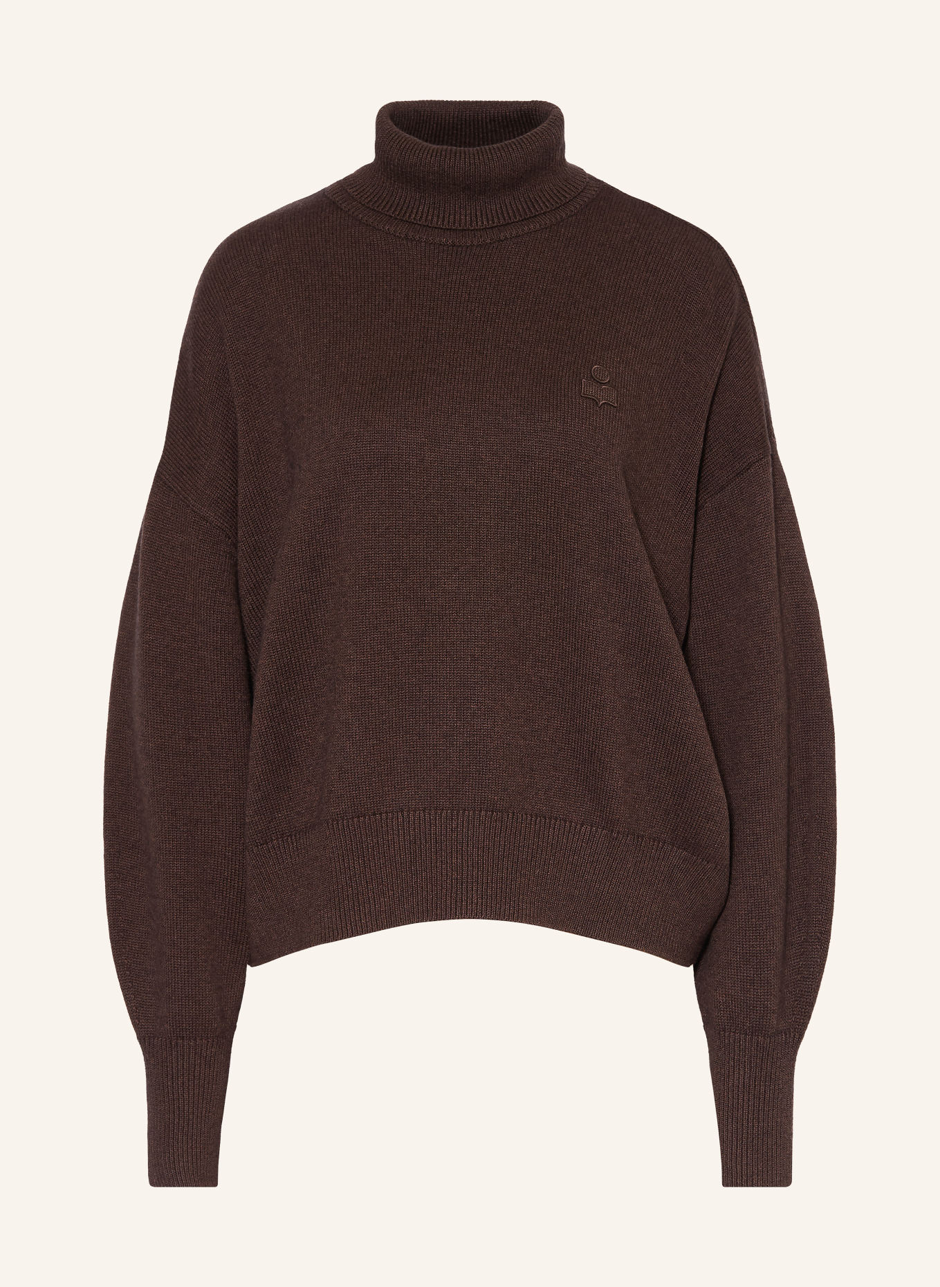 MARANT ÉTOILE Pullover NASHA: DUNKELBRAUN