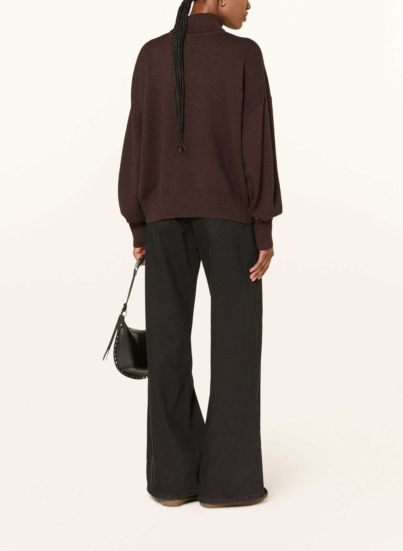 MARANT ÉTOILE Pullover NASHA: DUNKELBRAUN