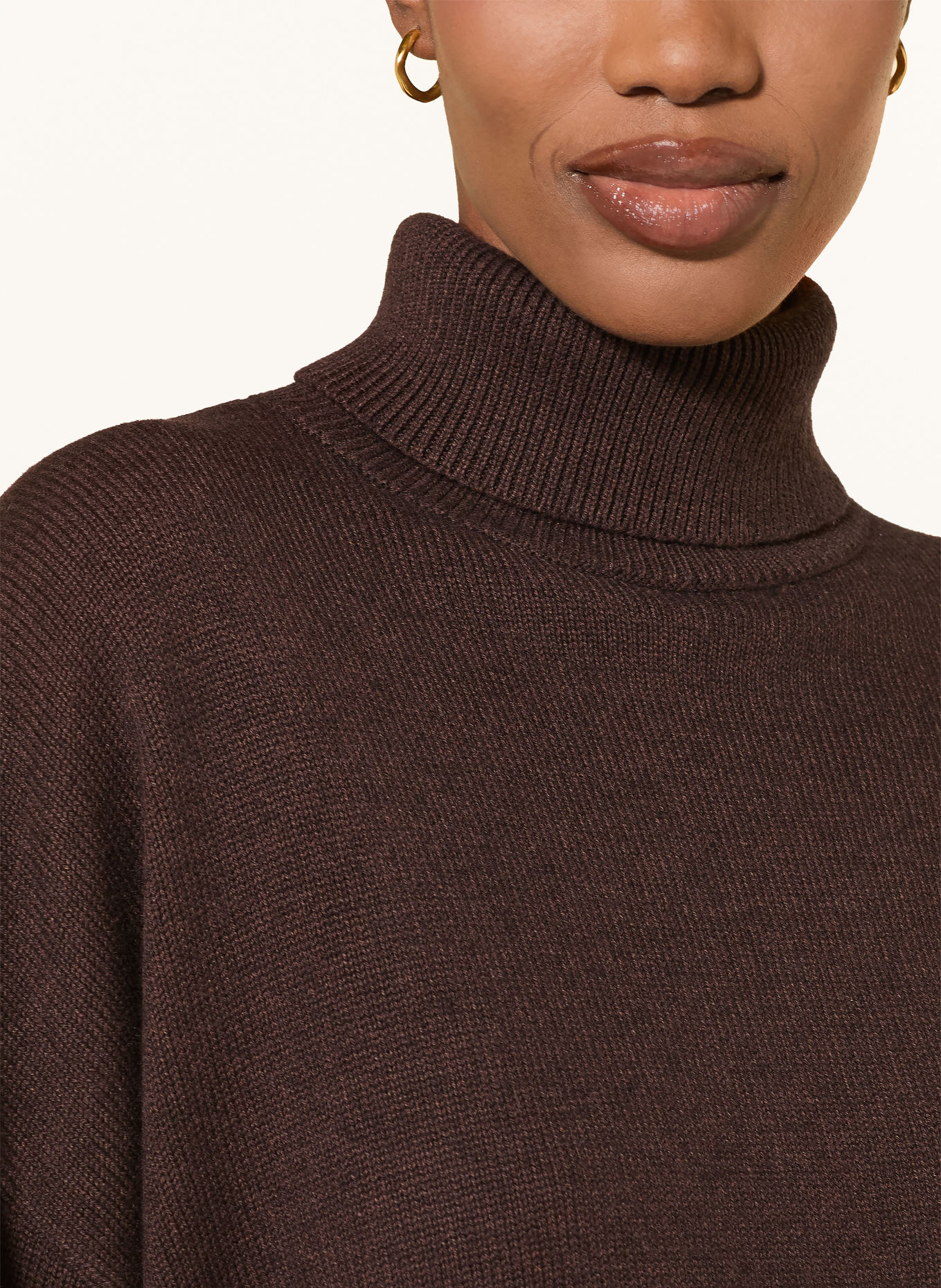 MARANT ÉTOILE Pullover NASHA: DUNKELBRAUN