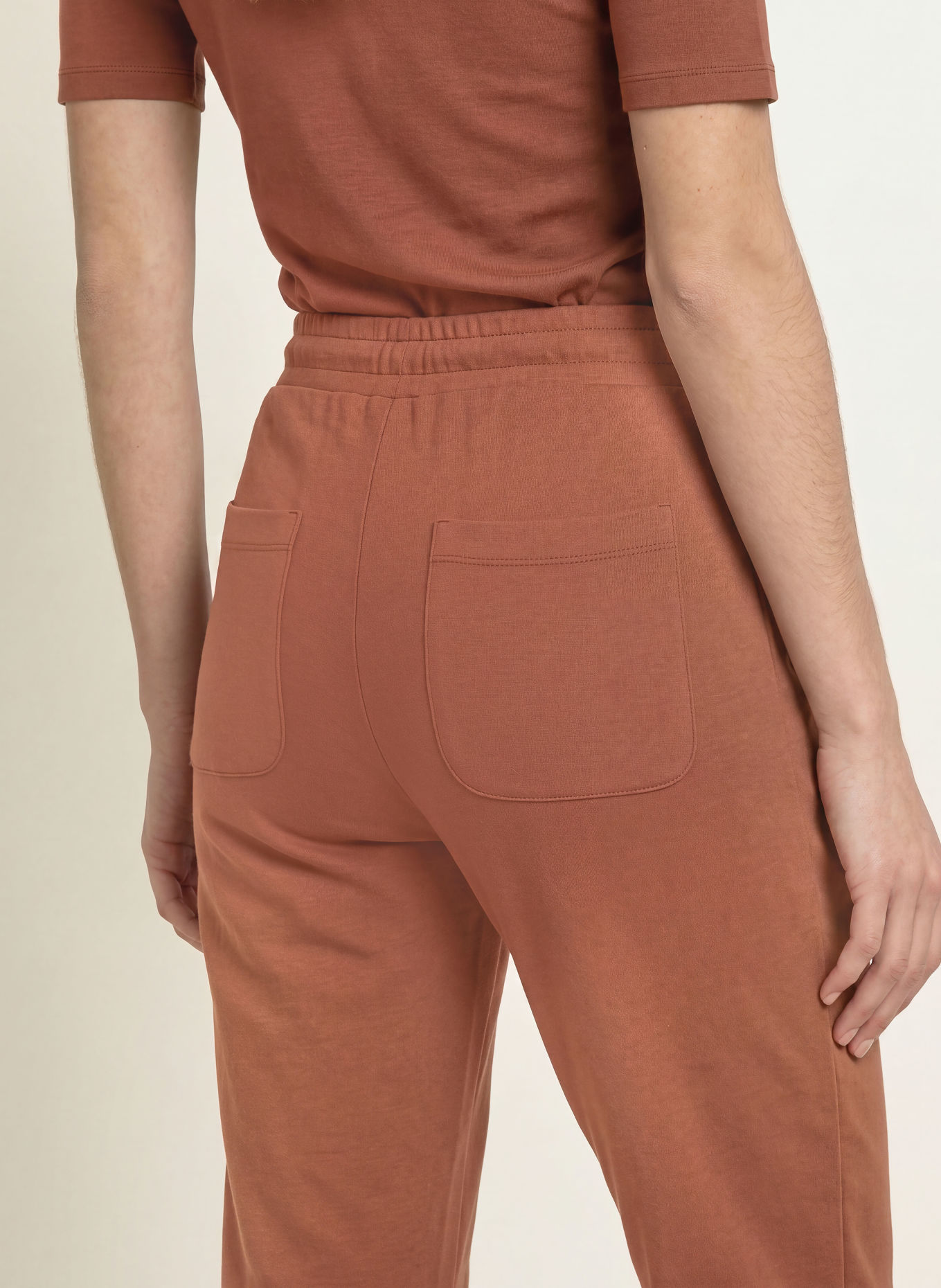 Juvia joggingbroek: LICHTBRUIN