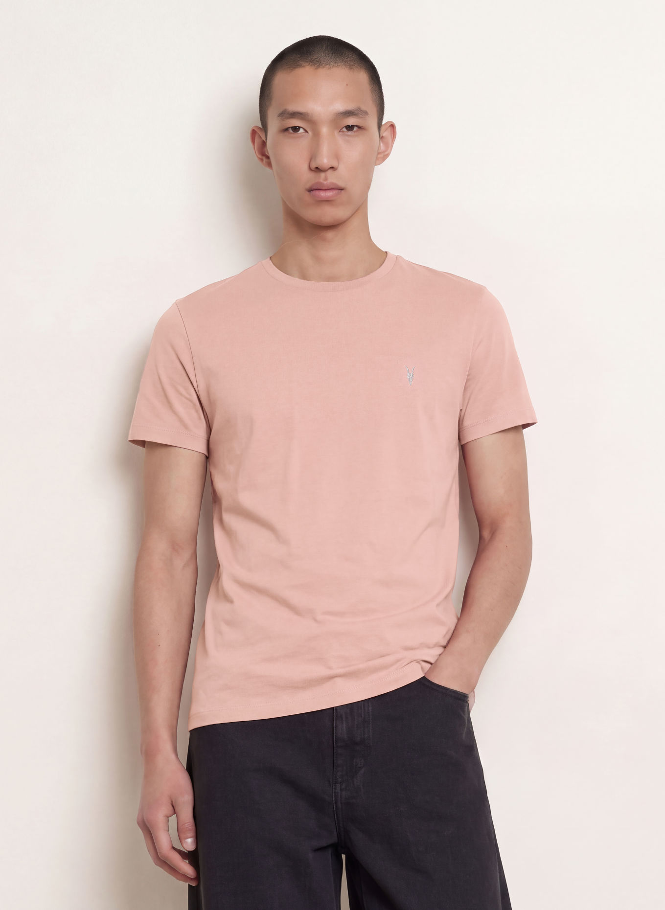 ALLSAINTS T-shirt TONIC: VIEUX ROSE
