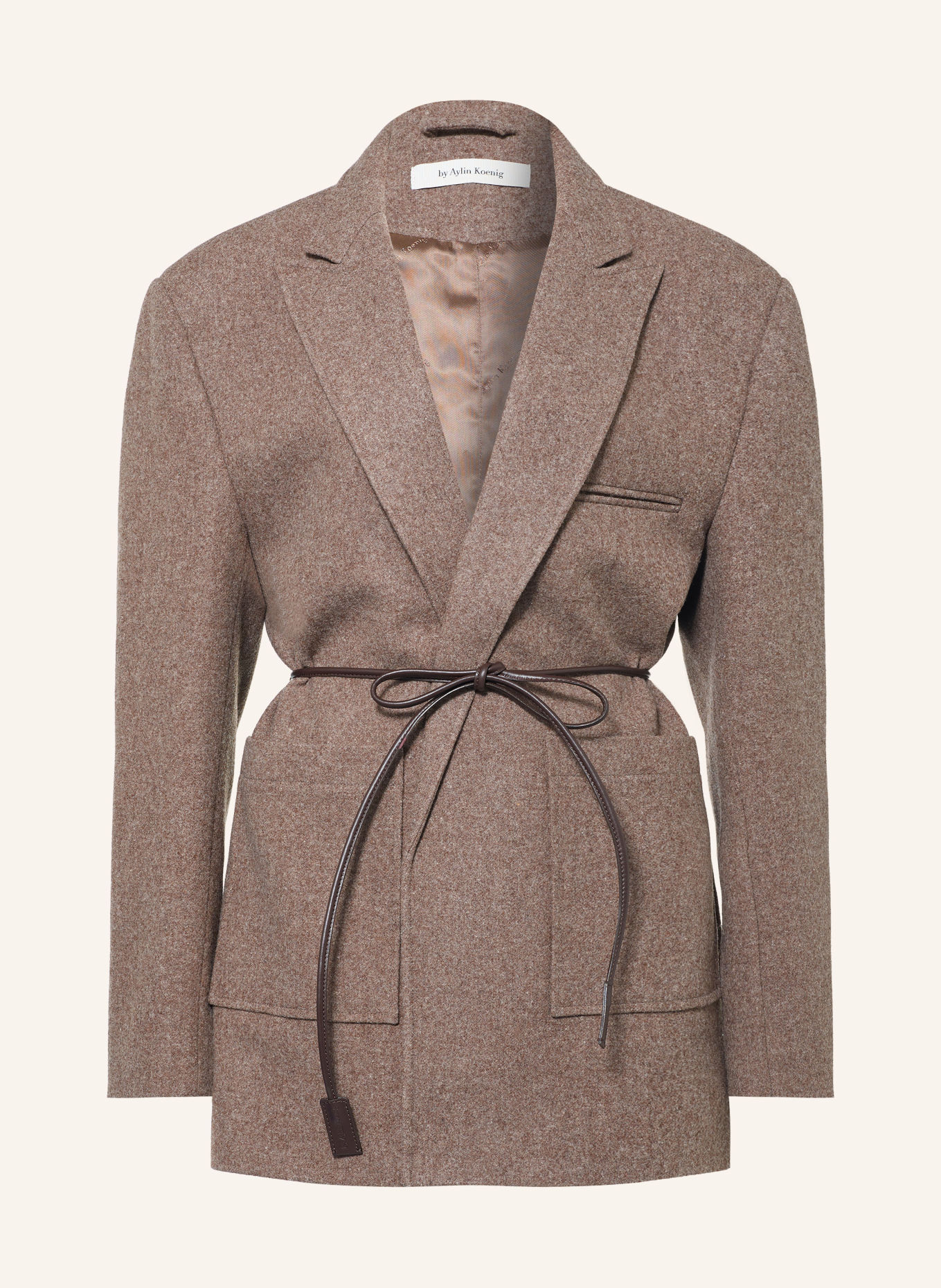 by Aylin Koenig Oversized-Blazer THORA: BRAUN