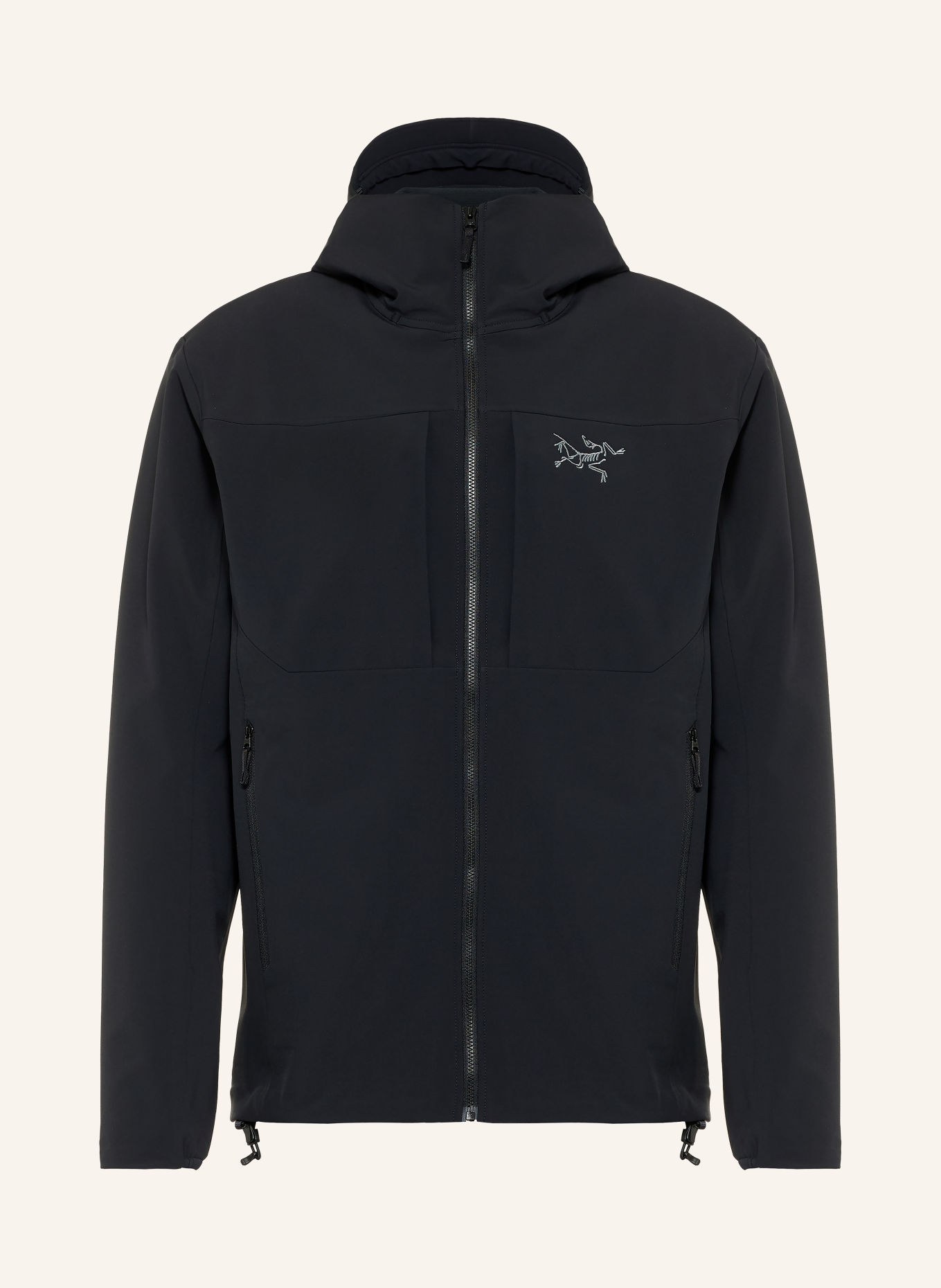 ARC'TERYX Softshell-Jacke GAMMA MX: SCHWARZ