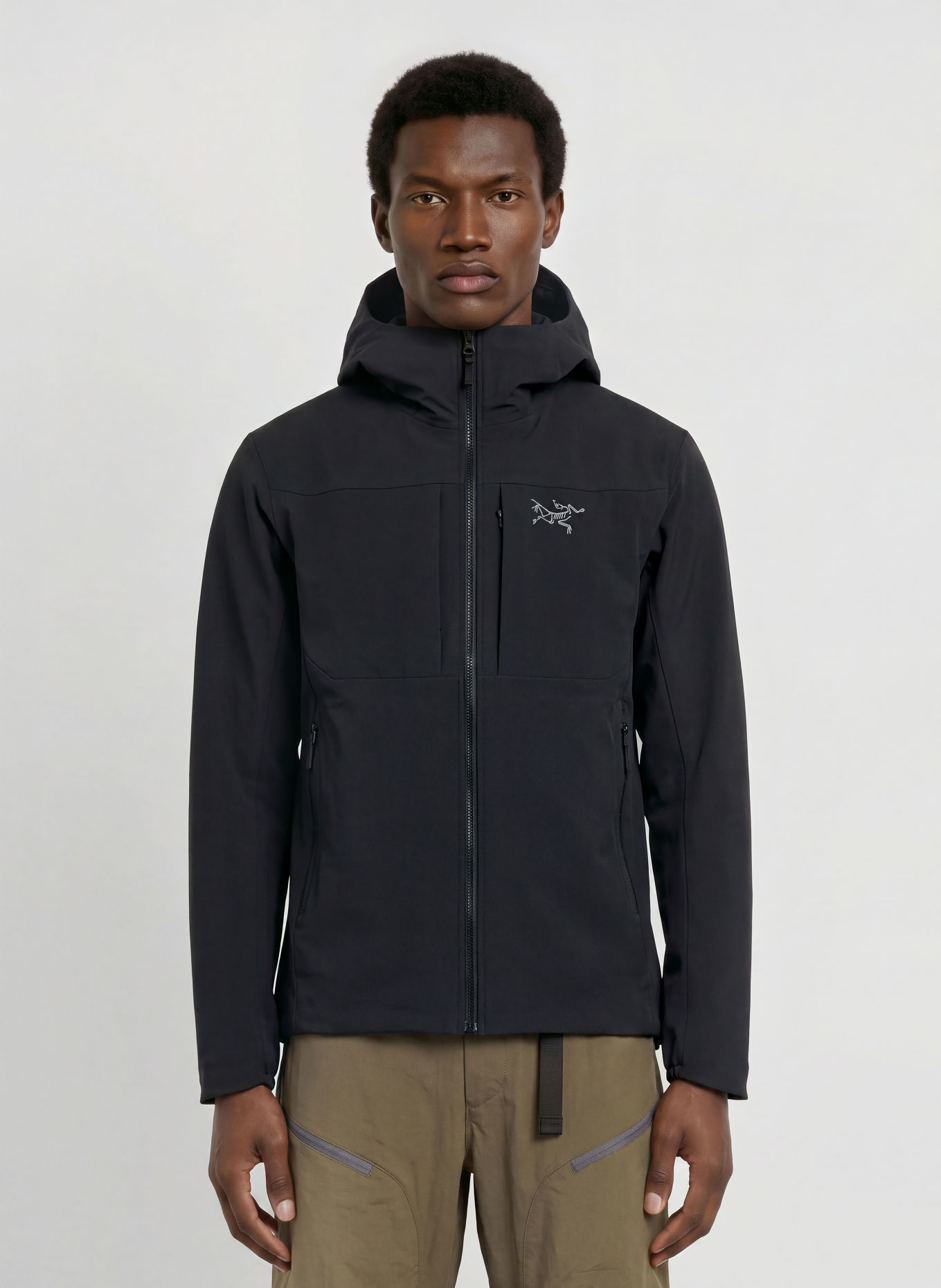 ARC'TERYX Softshell-Jacke GAMMA MX: SCHWARZ