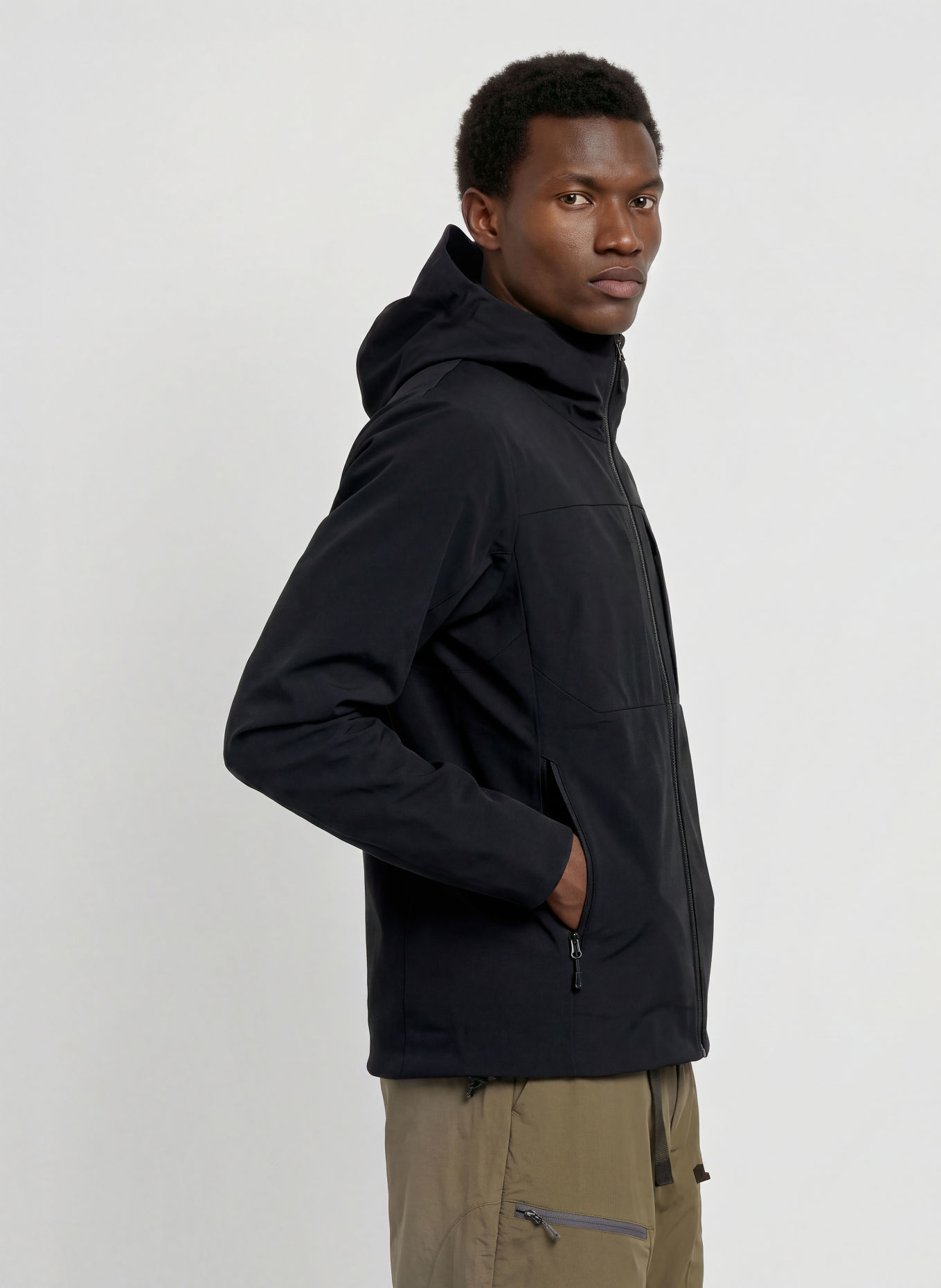 ARC'TERYX Softshell-Jacke GAMMA MX: SCHWARZ