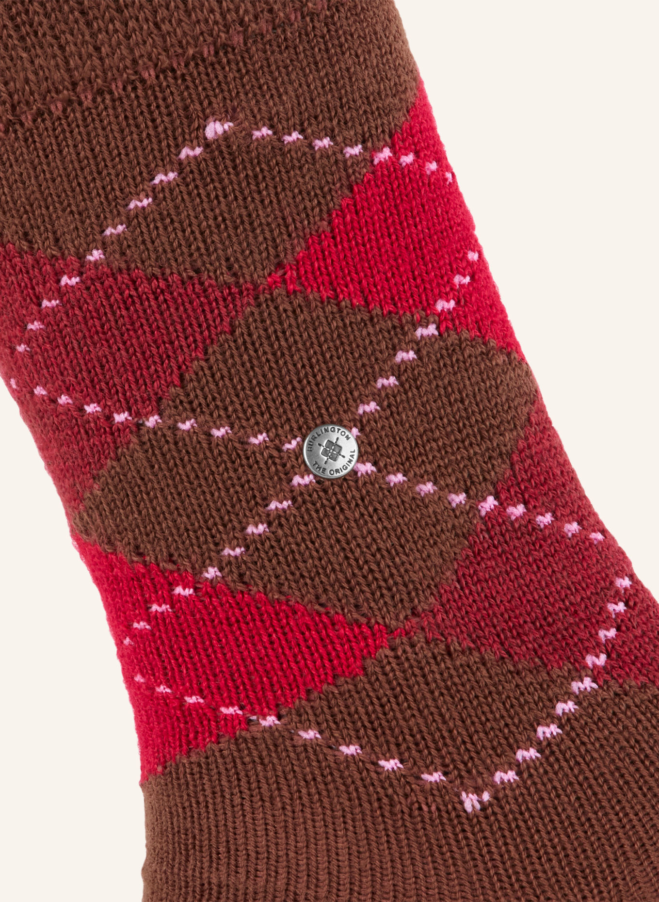 Burlington Socken WHITBY: 5487 hazelnut