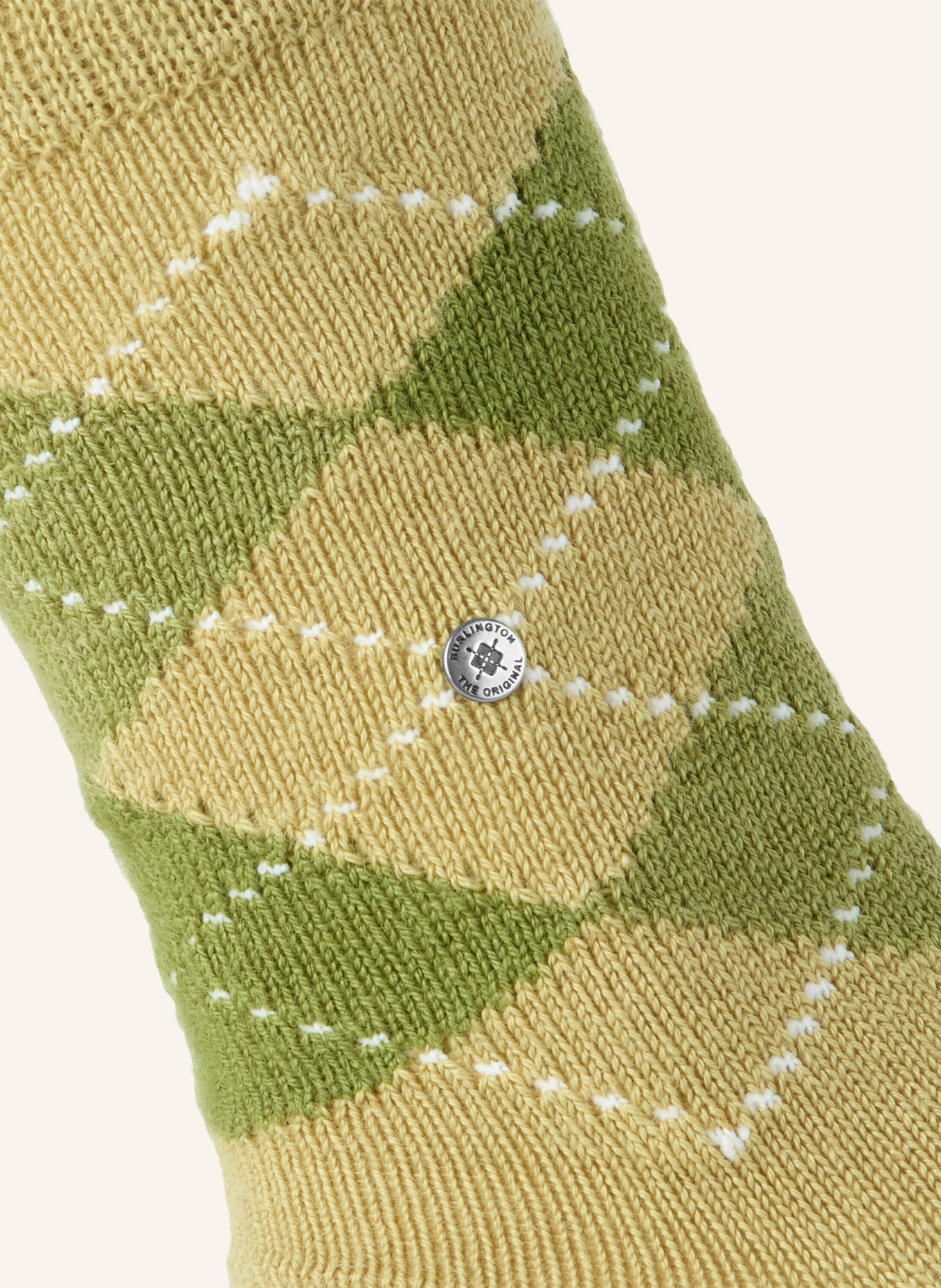 Burlington Ponožky WHITBY: 7206 khaki