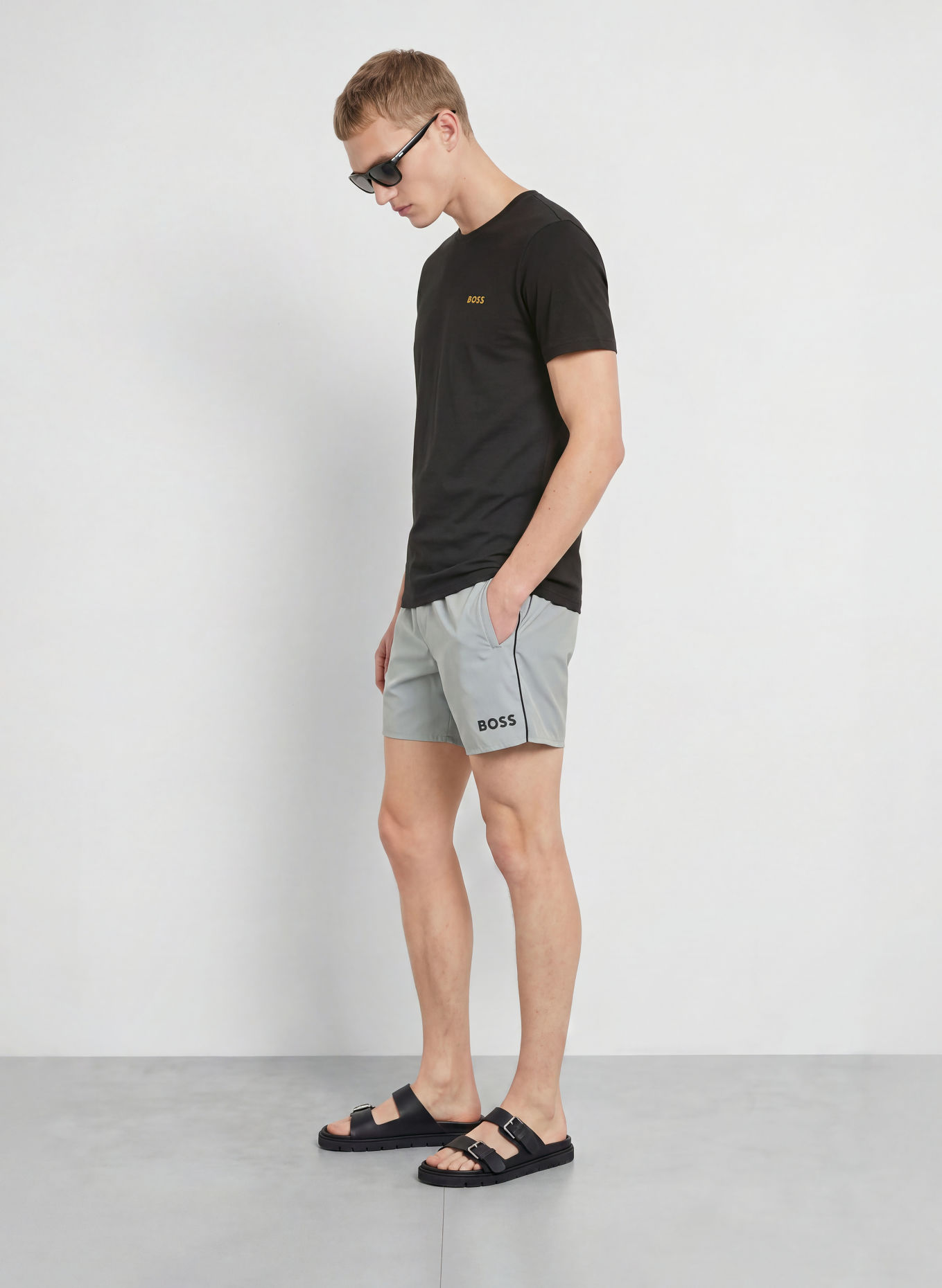 BOSS T-shirt SPECIAL: BLACK