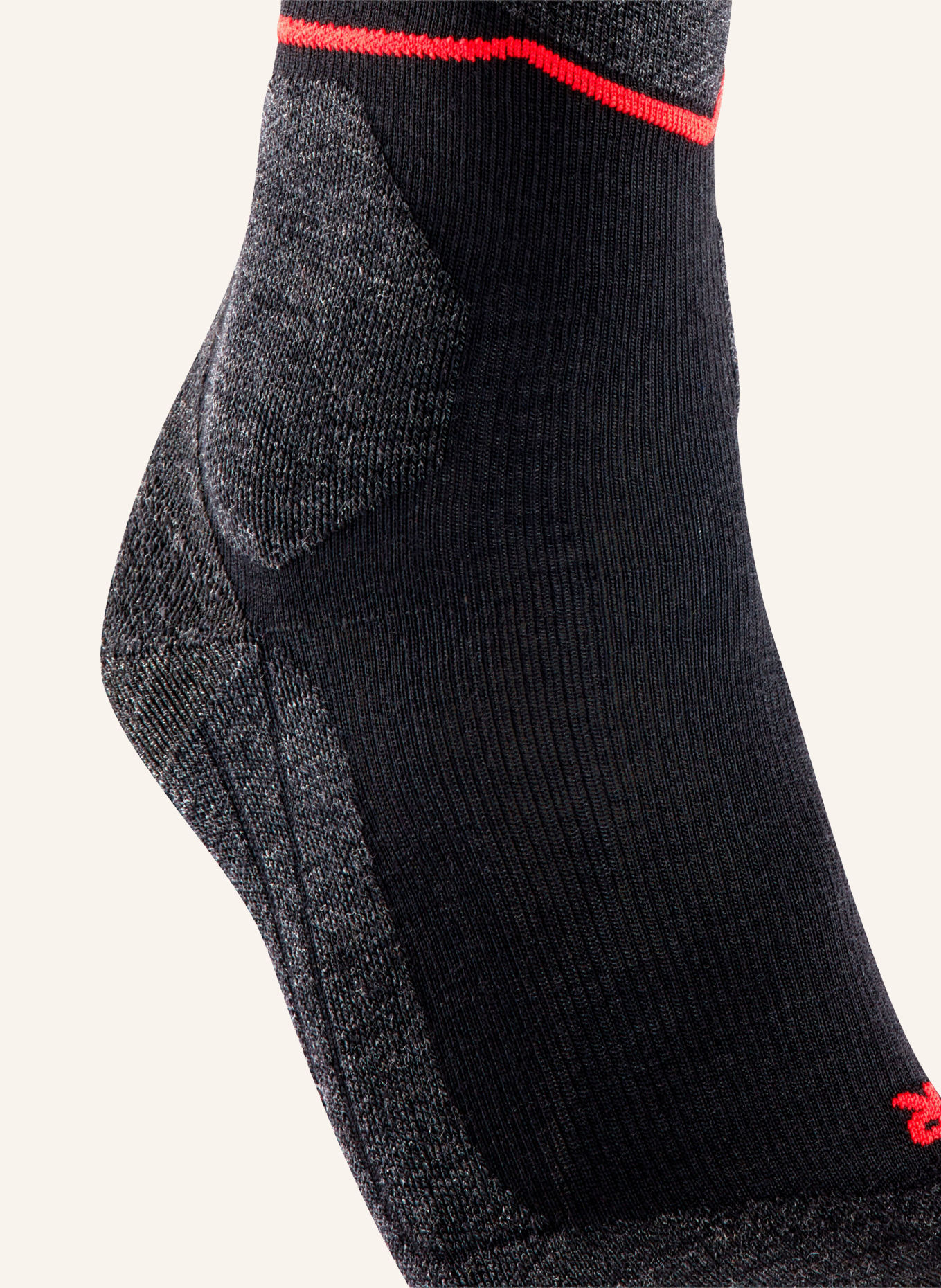 FALKE Skisocken SK4 ENERGIZING LIGHT WOOL: 3010 BLACK-MIX