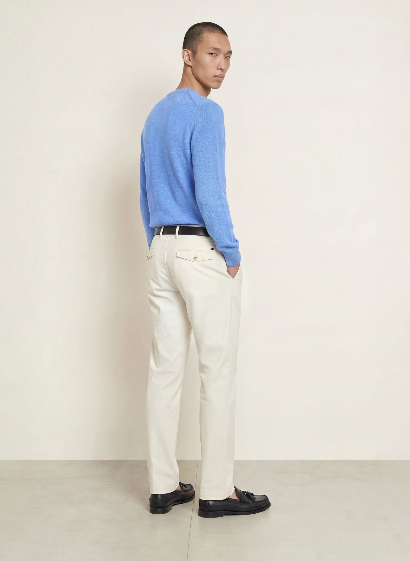 TOMMY HILFIGER pull: BLEU