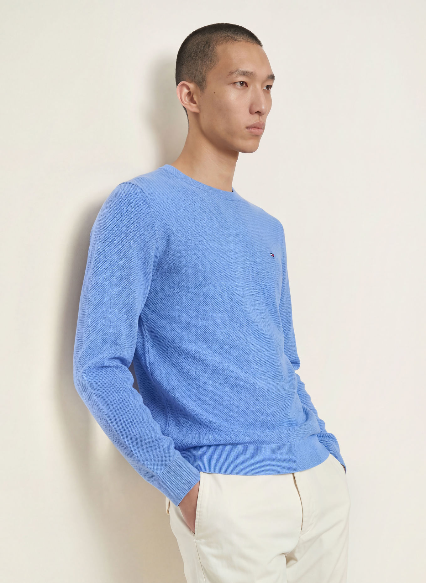 TOMMY HILFIGER pull: BLEU