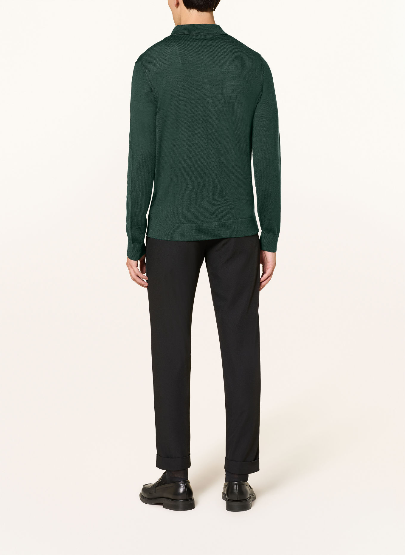 STRELLSON Cardigan MAREK: DARK GREEN