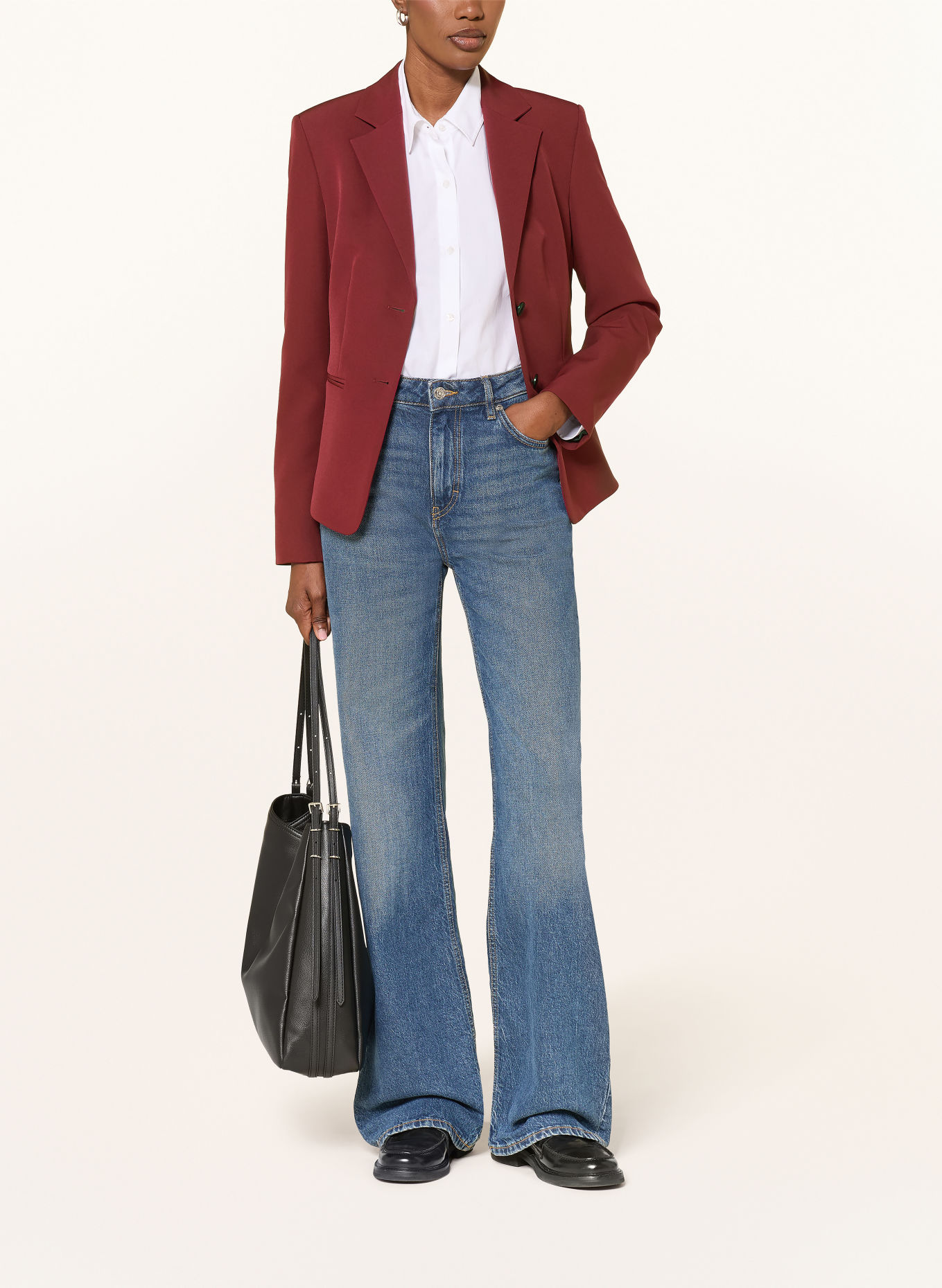 HUGO Blazer AGONIA: DUNKELROT