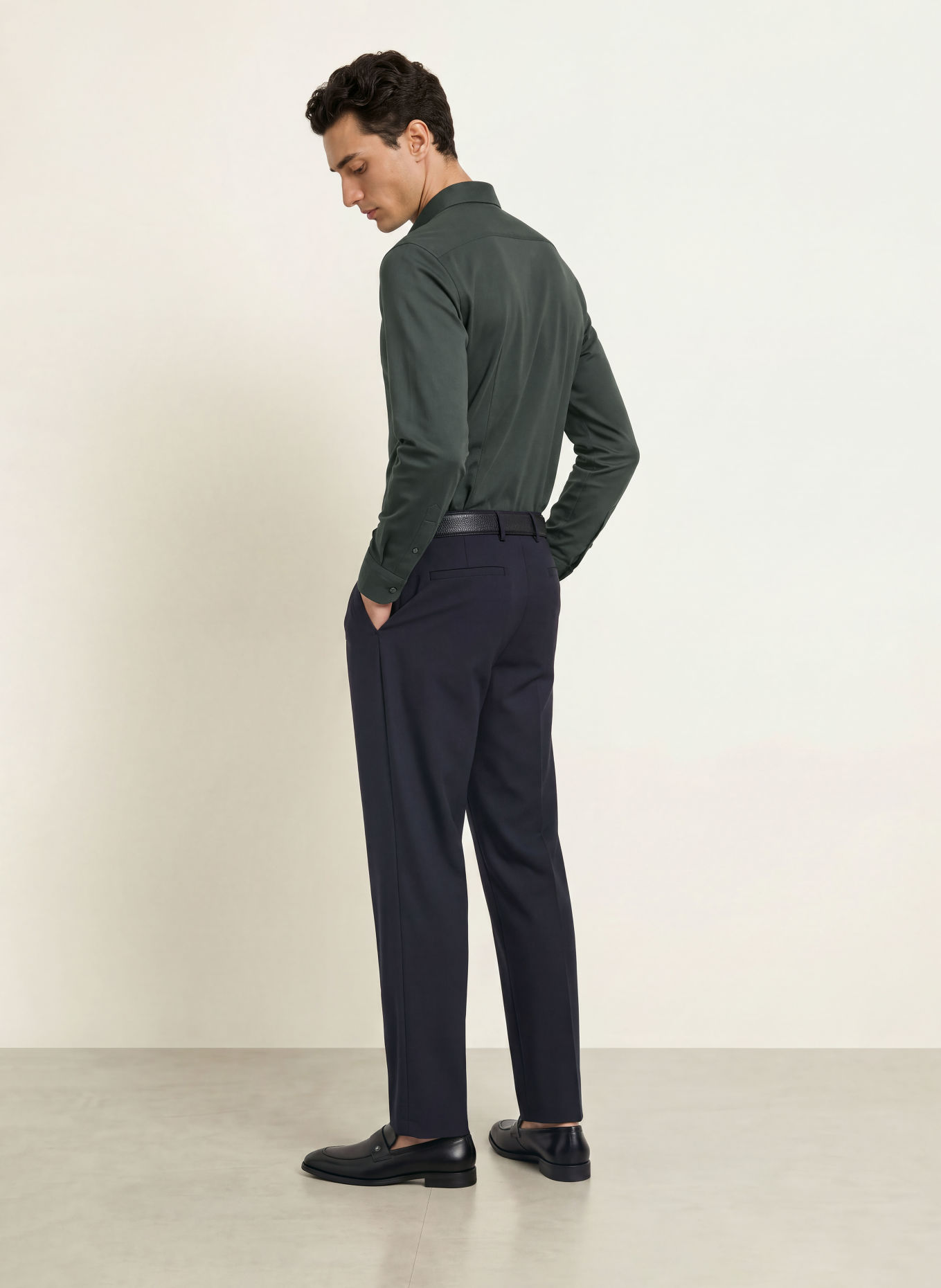 OLYMP SIGNATURE Hemd Casual tailored fit: PETROL