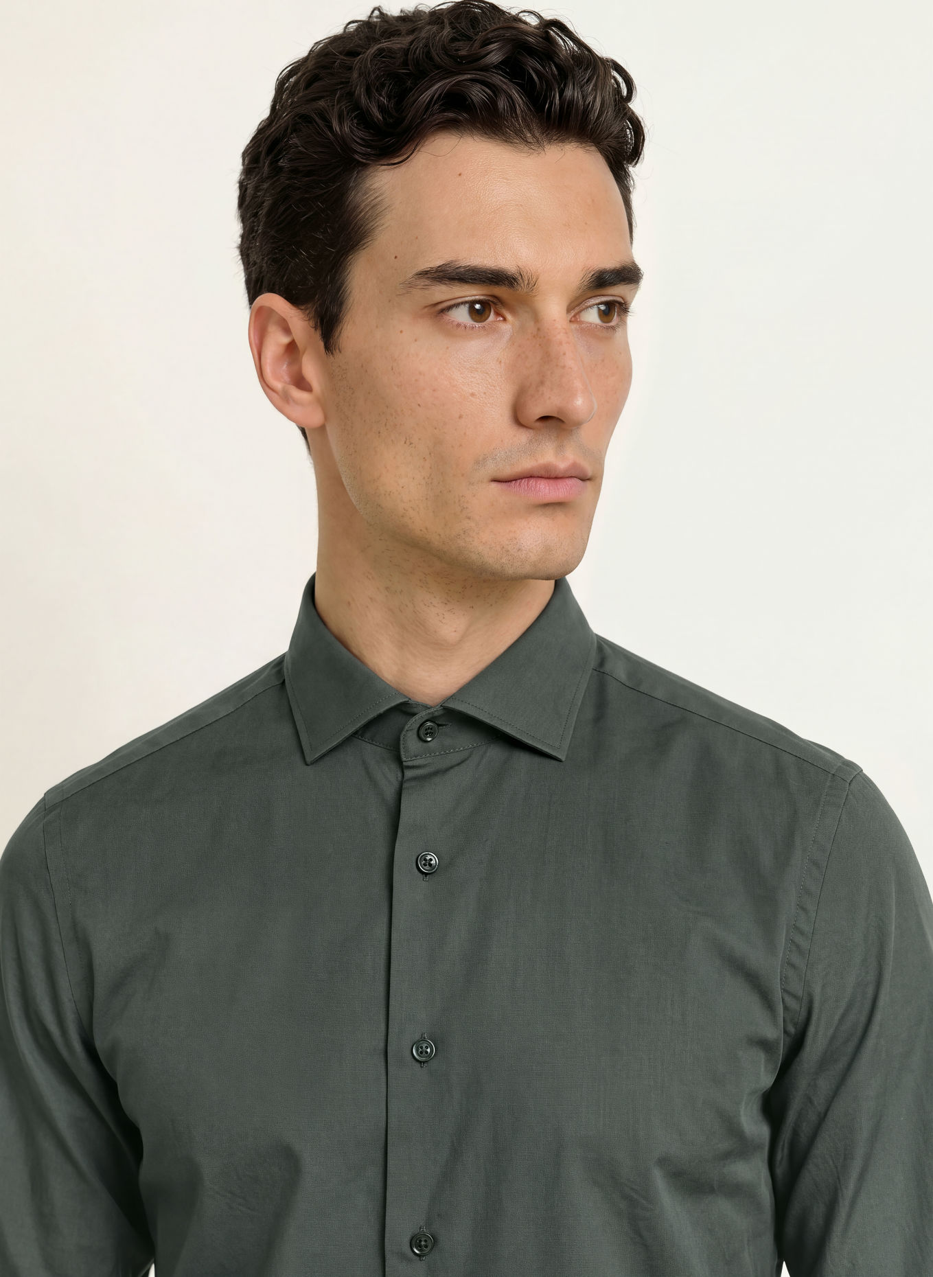 OLYMP SIGNATURE Hemd Casual tailored fit: PETROL