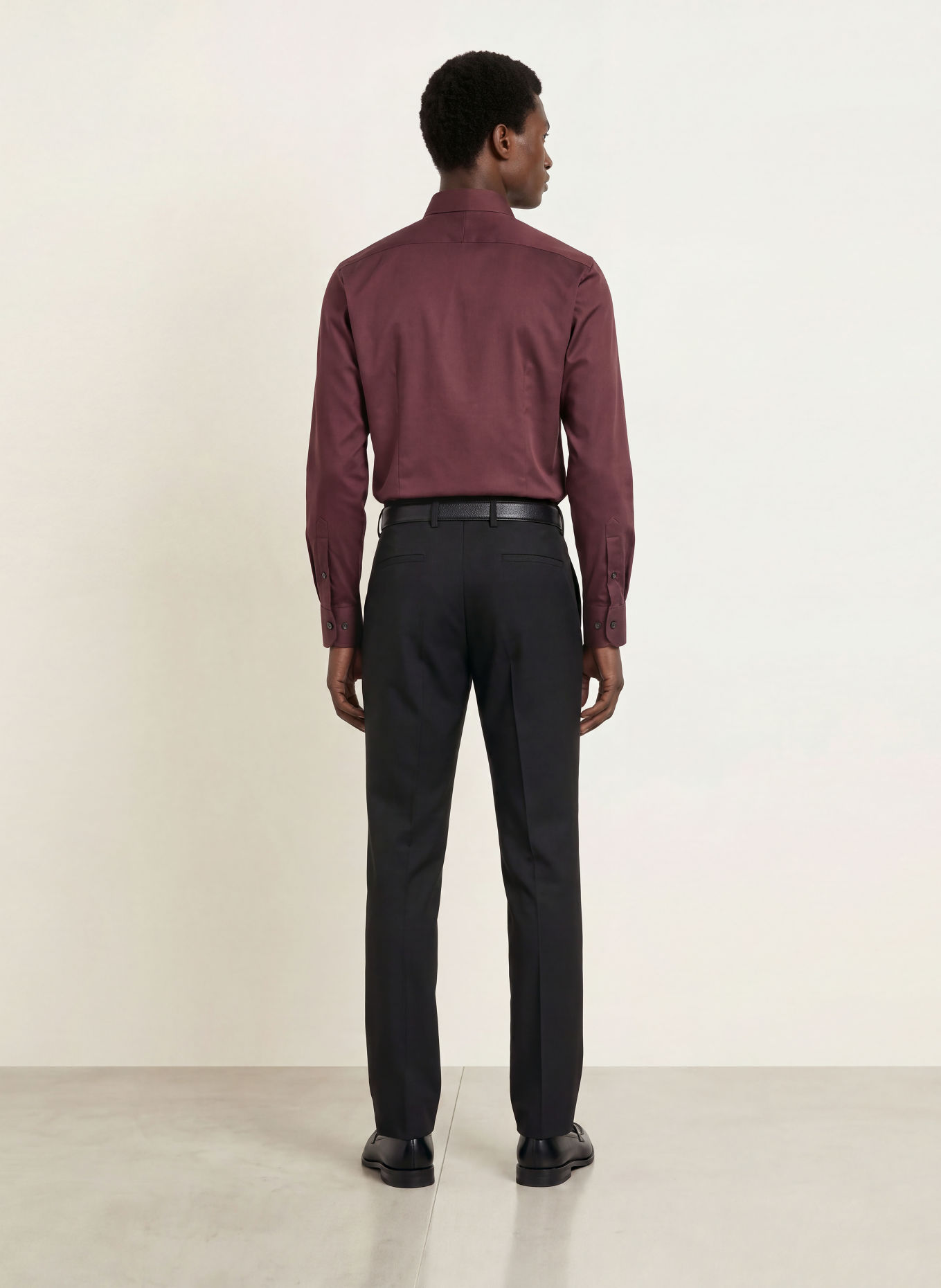 OLYMP SIGNATURE Hemd tailored fit: DUNKELROT