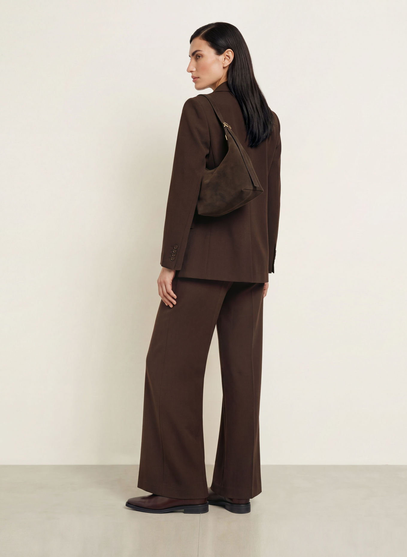 DRYKORN Marlene-broek BEFORE: MARRON FONCÉ