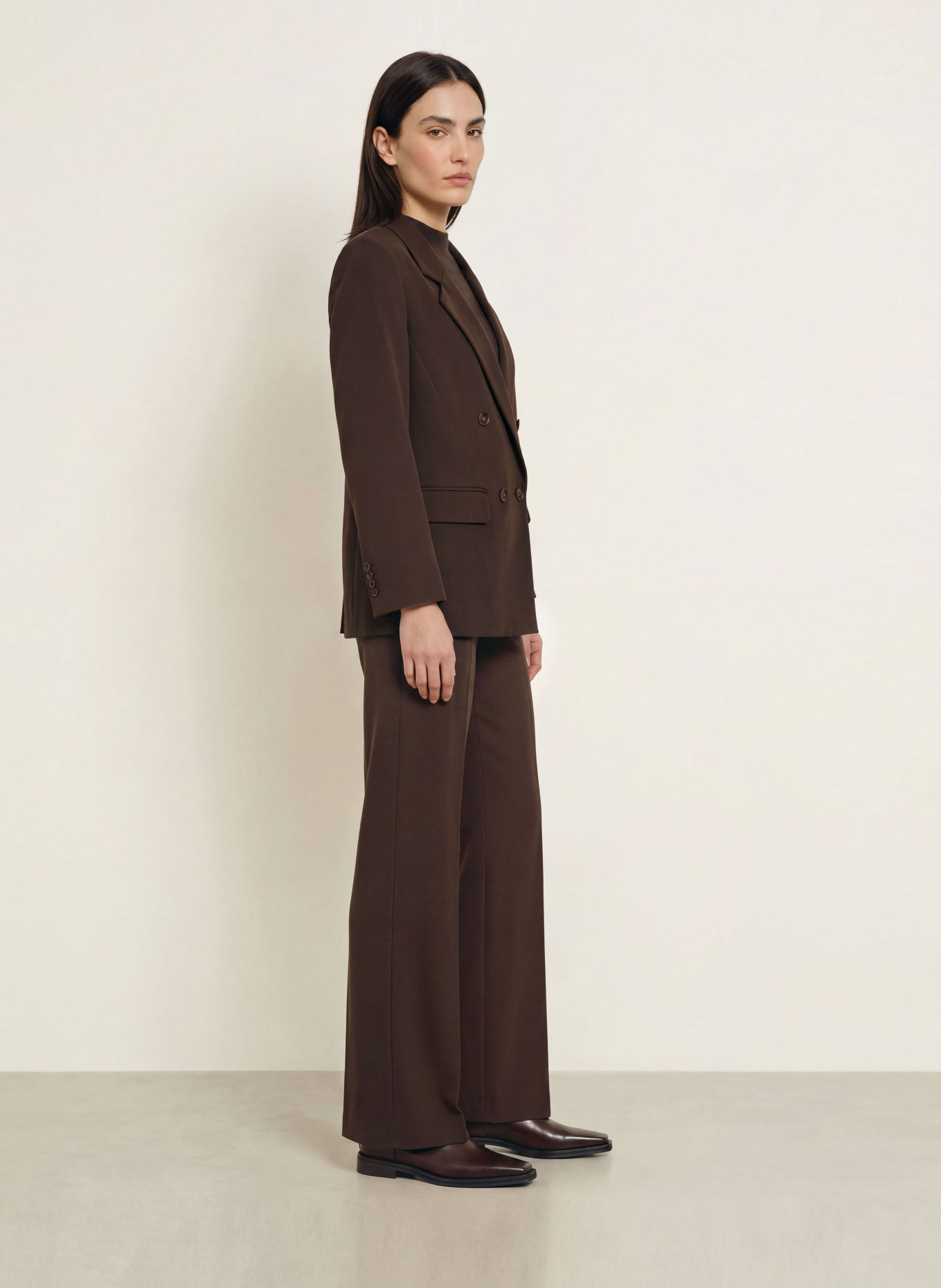 DRYKORN Marlene-broek BEFORE: MARRON FONCÉ
