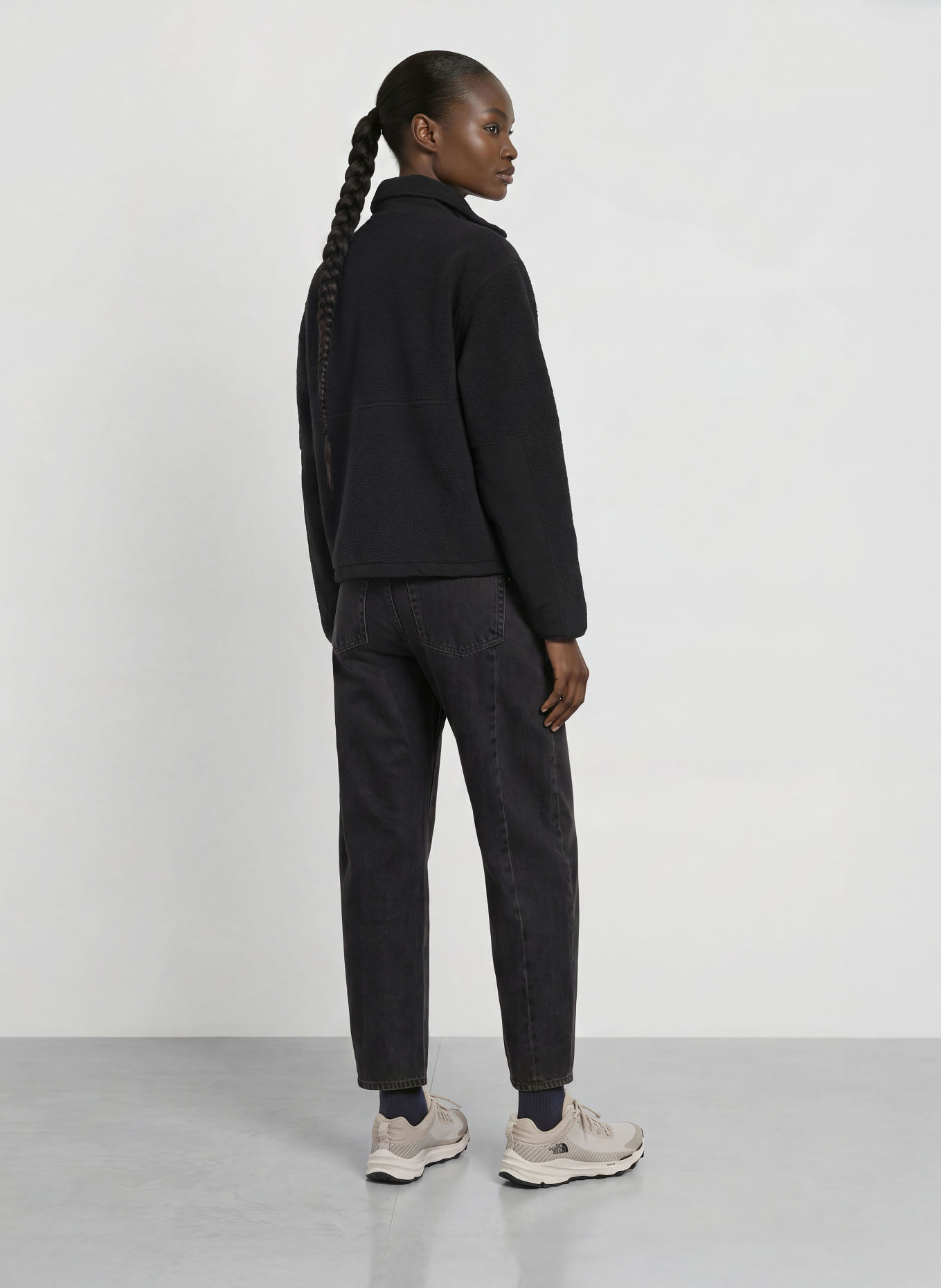 THE NORTH FACE Fleecejacke YUMIORI: SCHWARZ