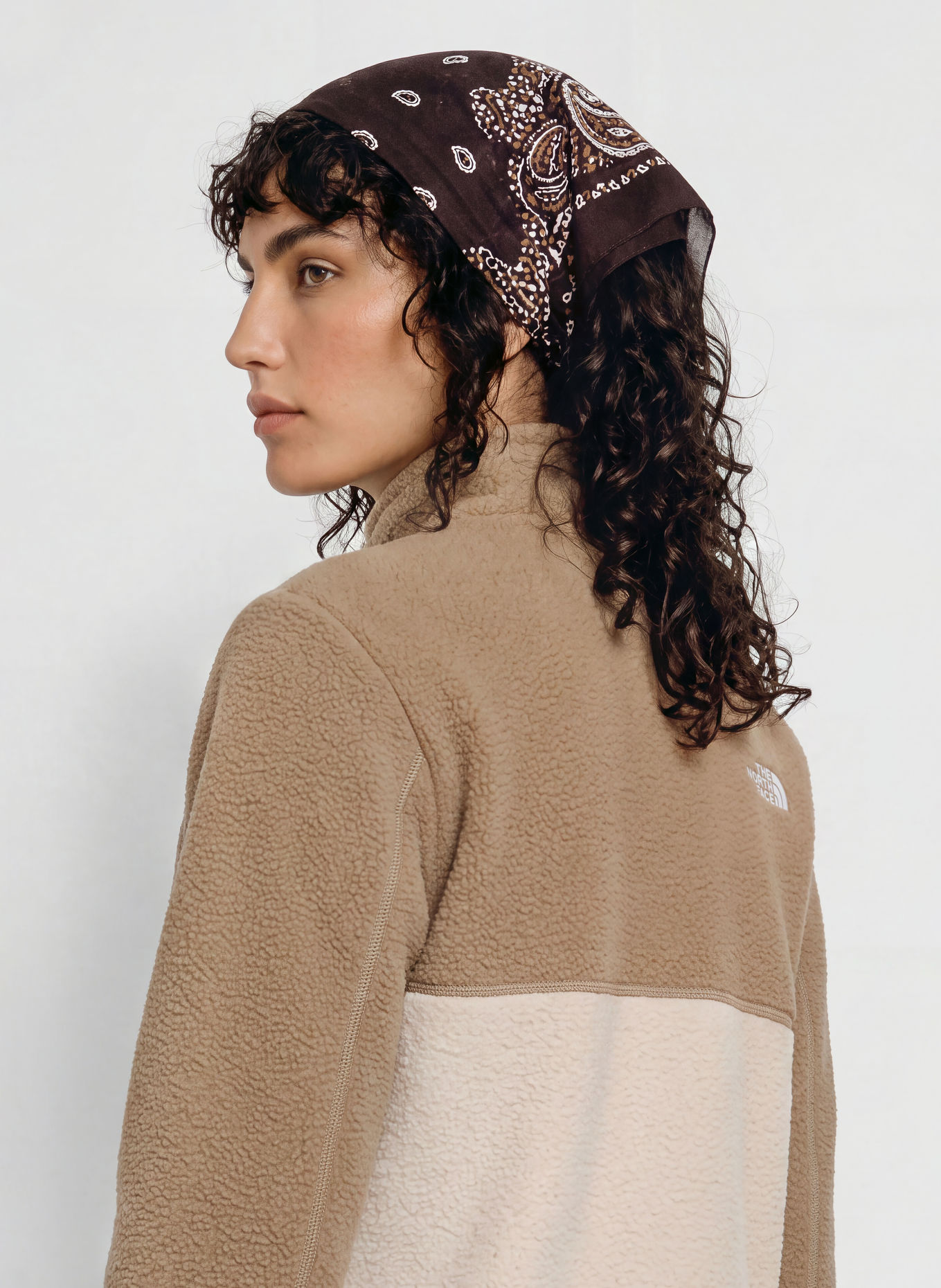 THE NORTH FACE YUMIORI Fleece Jacket: BEIGE / TAUPE