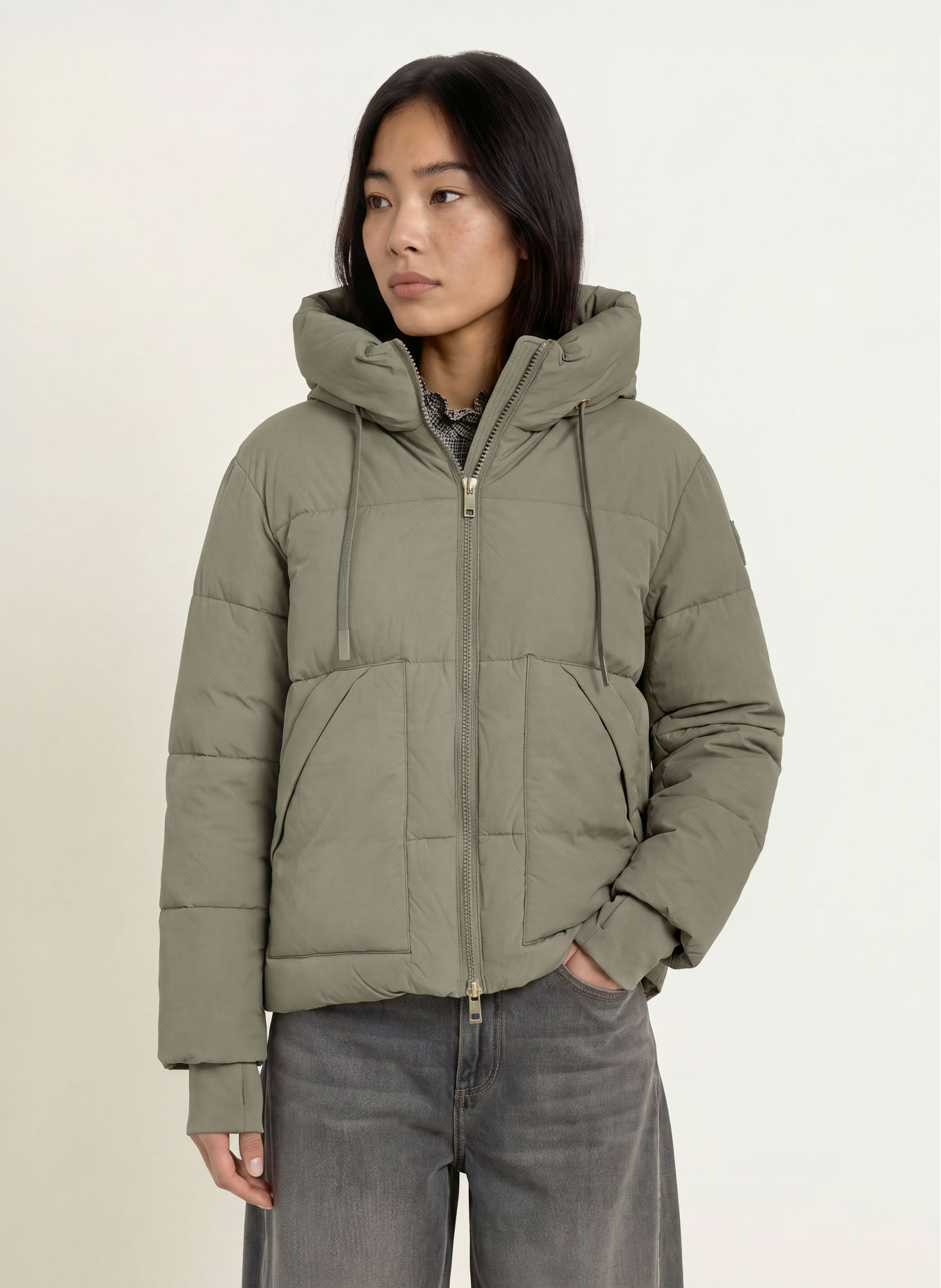 MOS MOSH Quilted jacket MMOLLIE: OLIVE