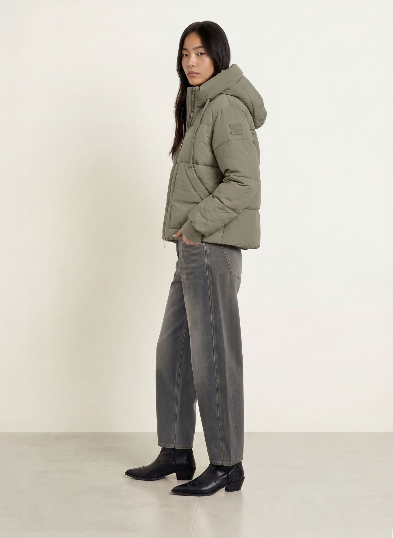 MOS MOSH Quilted jacket MMOLLIE: OLIVE