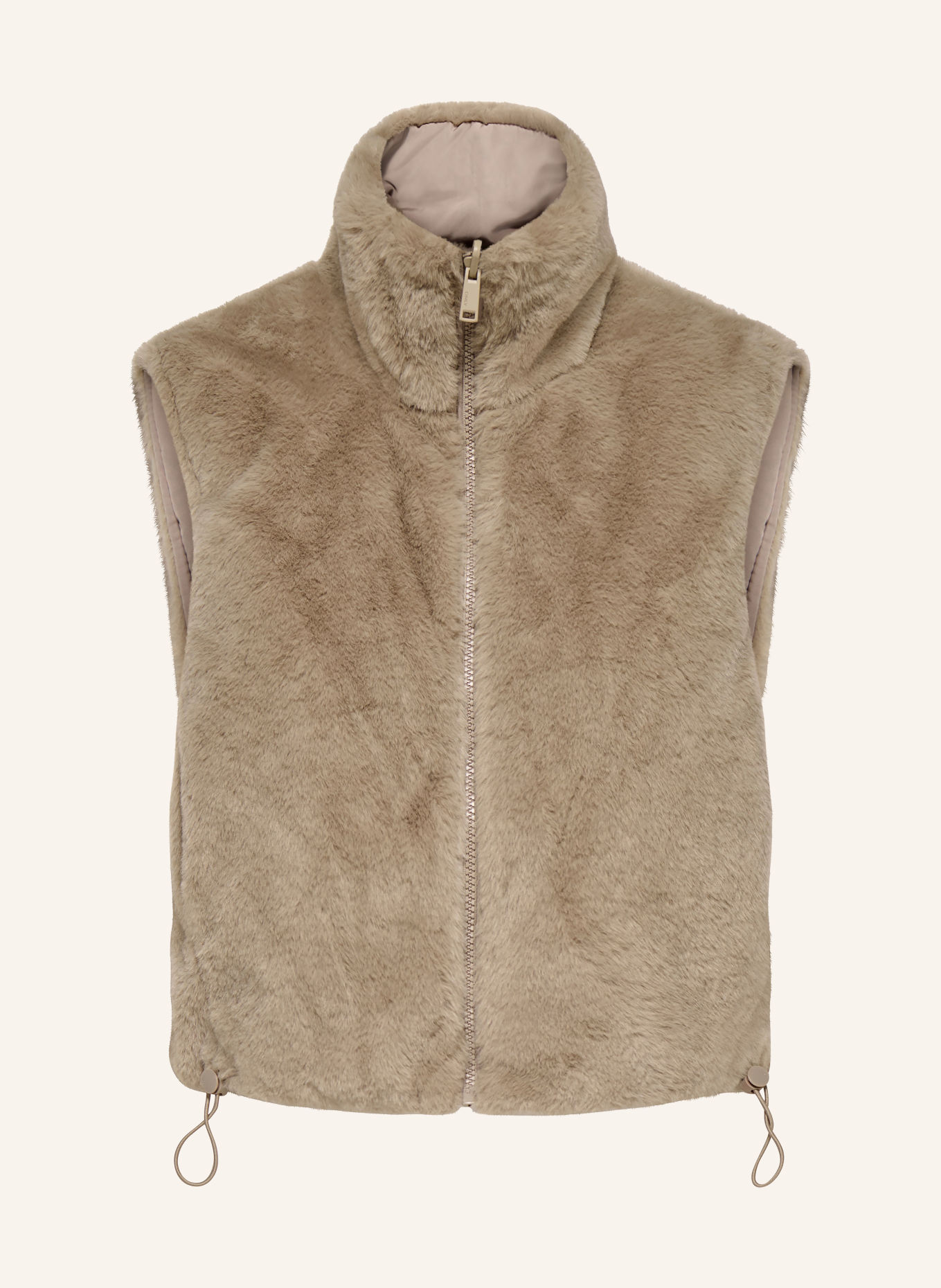 ONLY Kunstfell-Weste: BEIGE