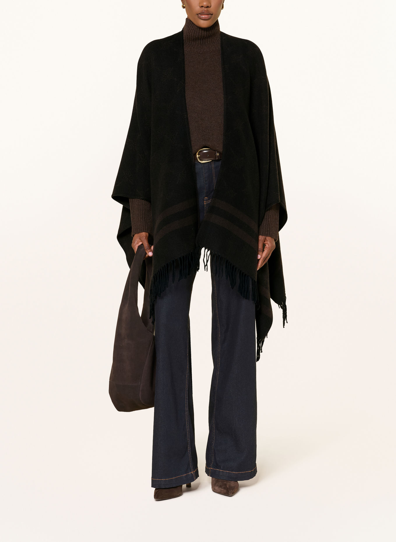 JOOP! Cape AZRA: MARRON FONCÉ
