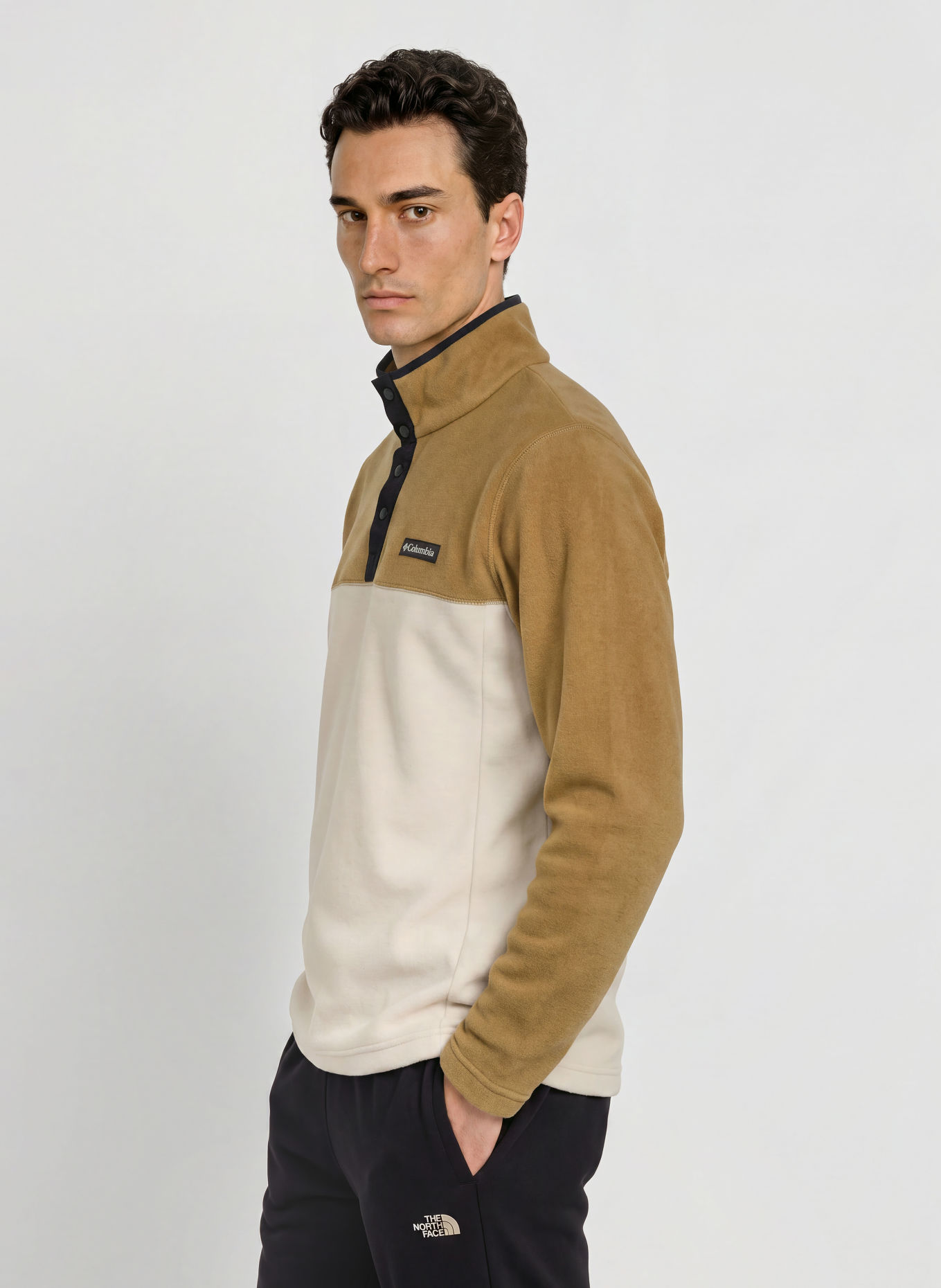 Columbia Couche intermédiaire STEENS MOUNTAIN™ HALF SNAP II: MARRON CLAIR / CRÈME / NOIR