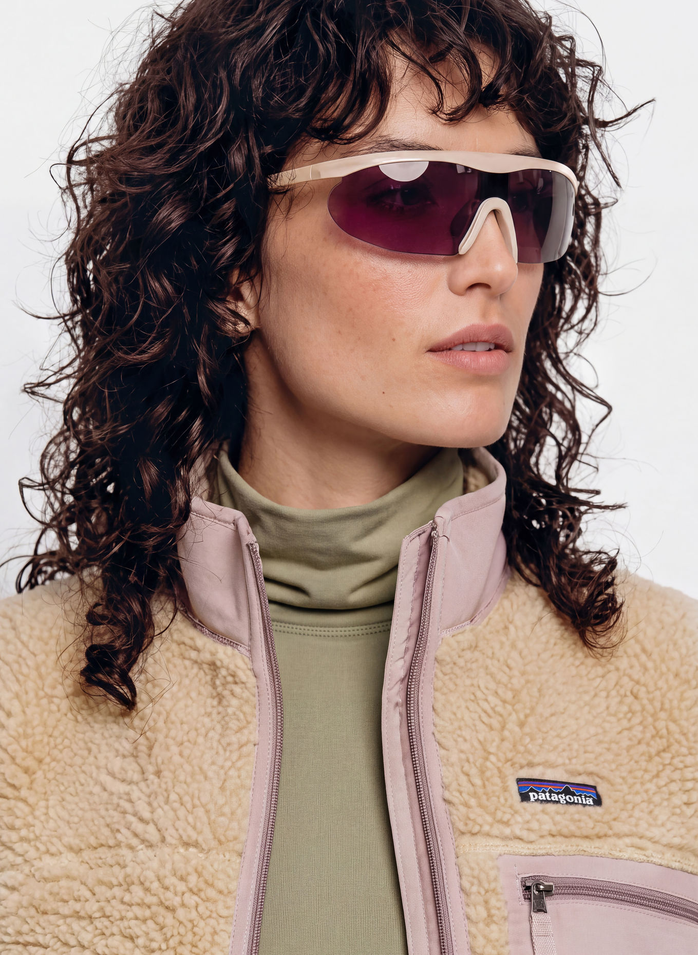 patagonia Kamizelka funkcyjna CLASSIC RETRO-X: BEŻOWY / JASNORÓŻOWY