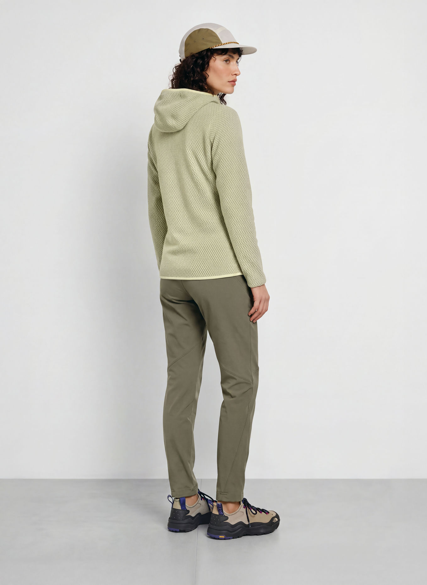 patagonia Fleecejas R1® AIR: LICHTGROEN / LICHTGEEL