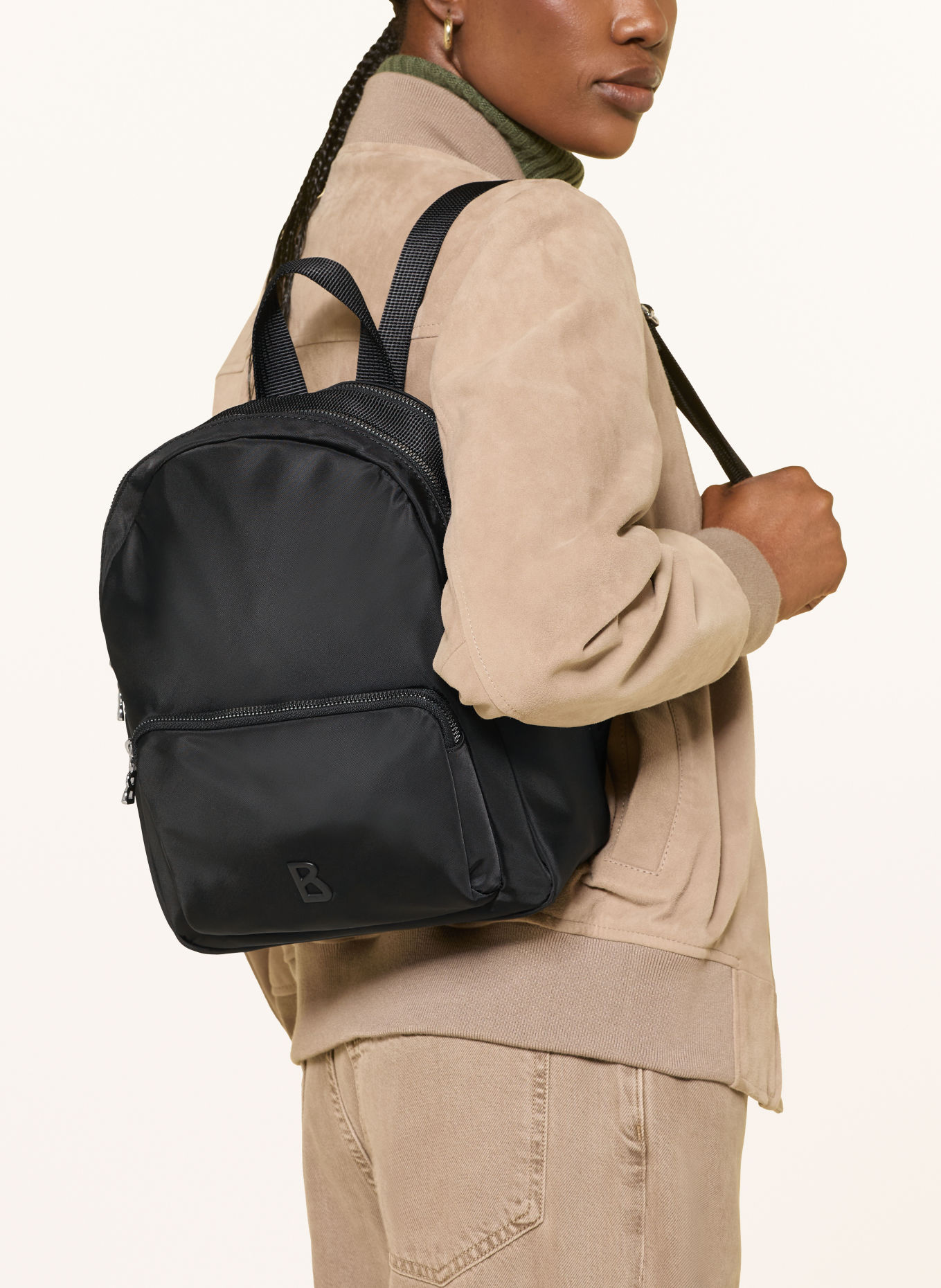 BOGNER Rucksack VERBIER PLAY 1.0 HERMINE: SCHWARZ / SILBER