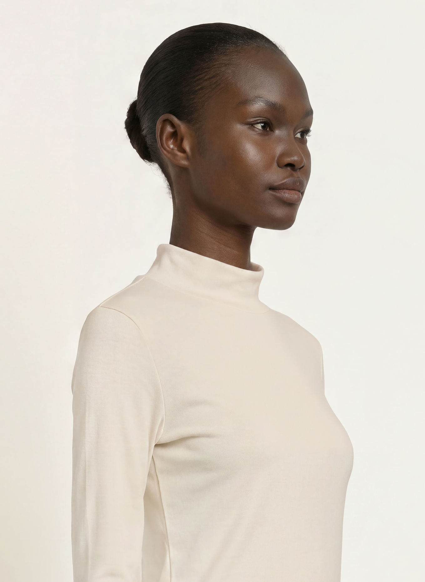 Stefan Brandt Longsleeve ELISA TURTLE LA FR 30: ECRU