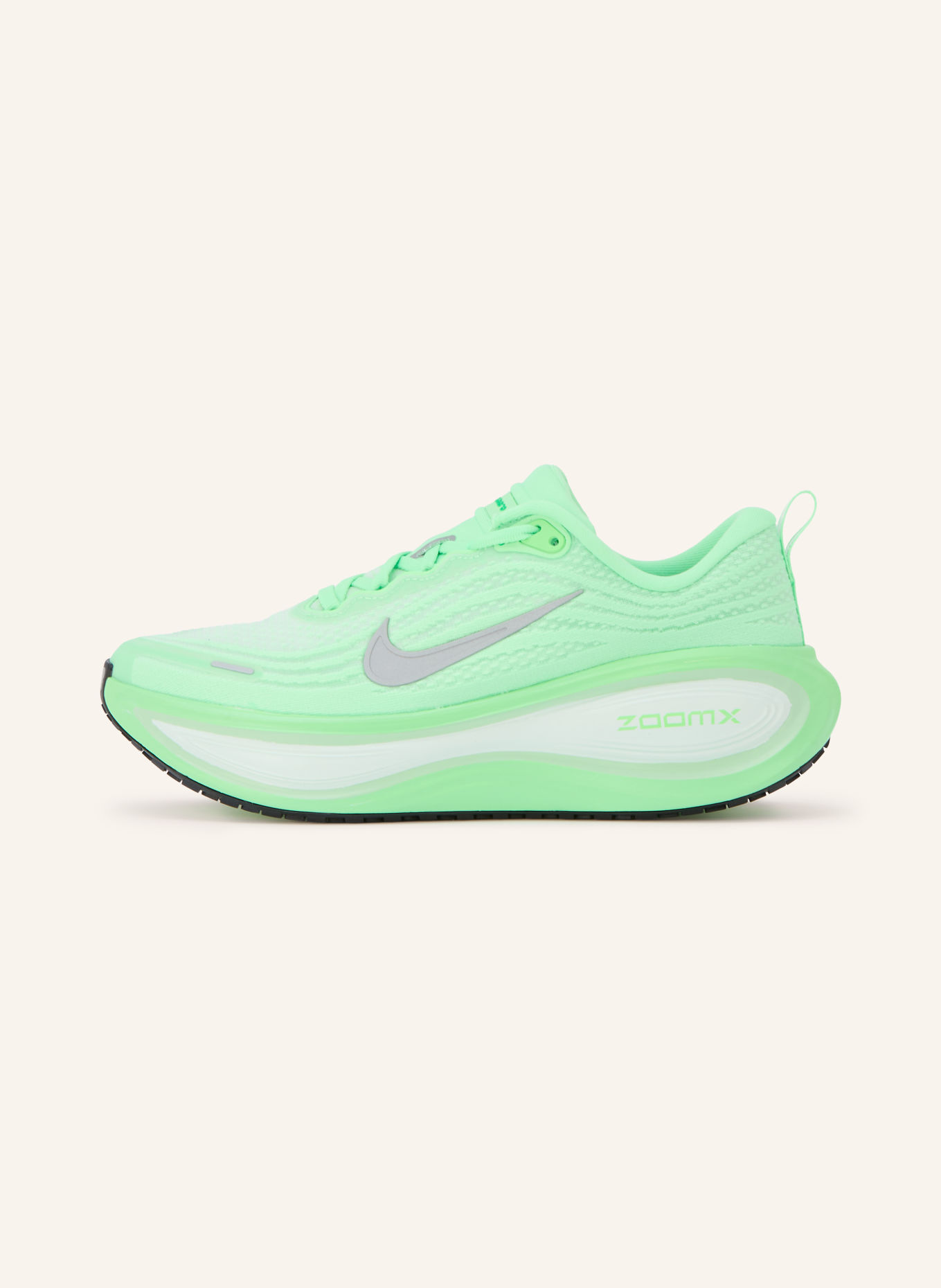 Nike VOMERO PLUS running shoes: NEON GREEN / GRAY