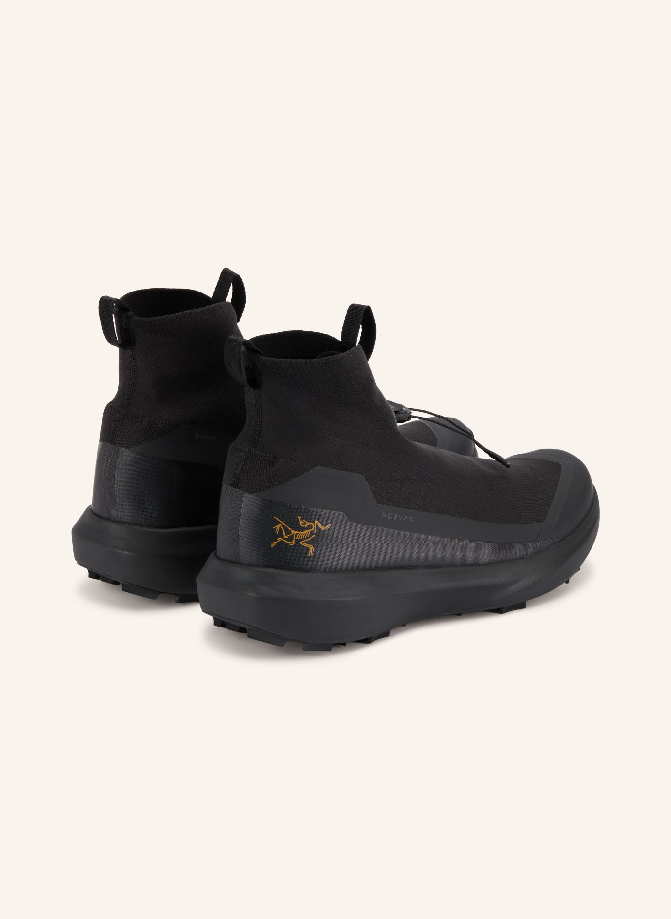 ARC'TERYX NORVAN 4 NIVALIS GTX Trail running shoes: BLACK