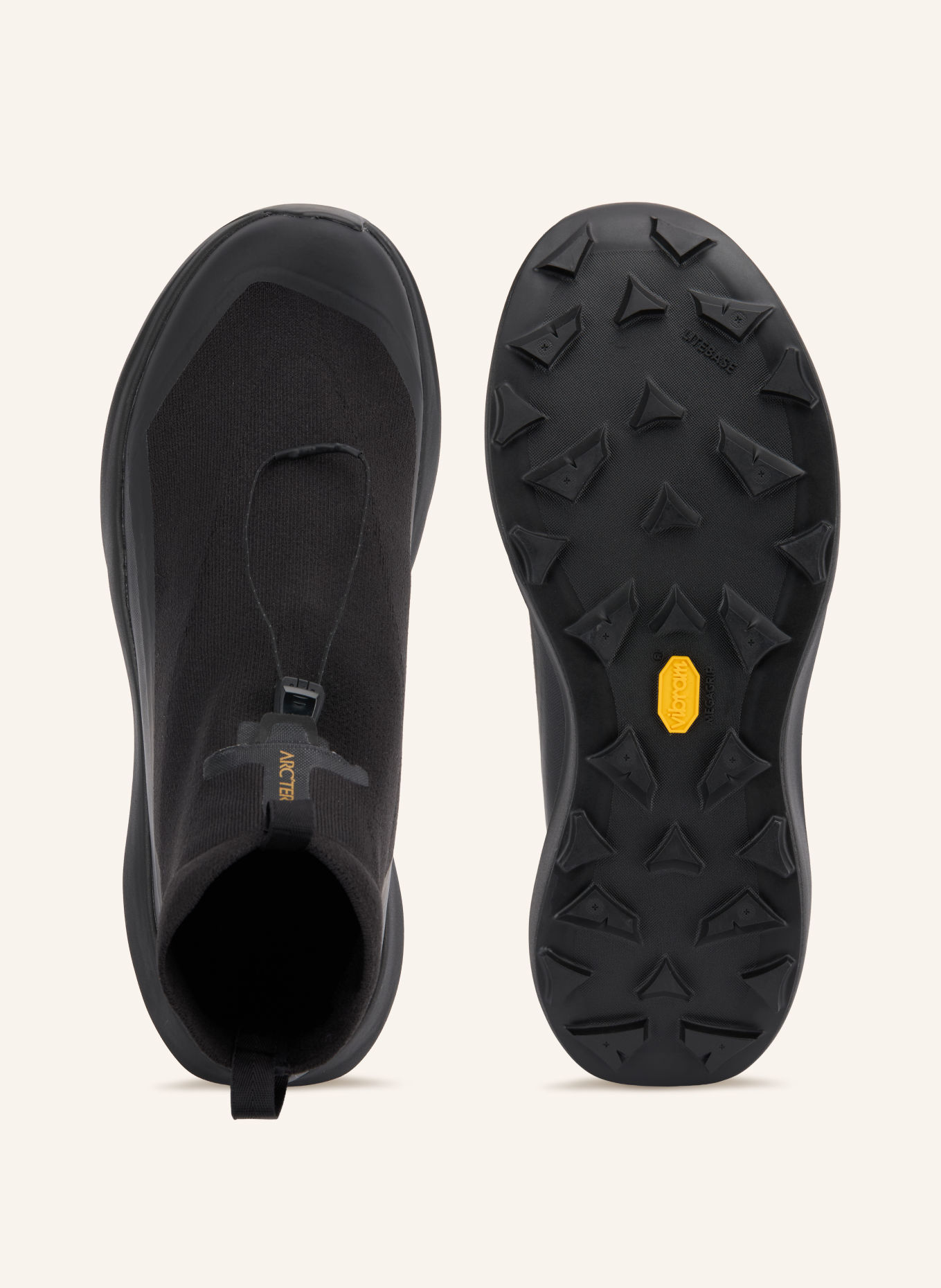 ARC'TERYX NORVAN 4 NIVALIS GTX Trail running shoes: BLACK
