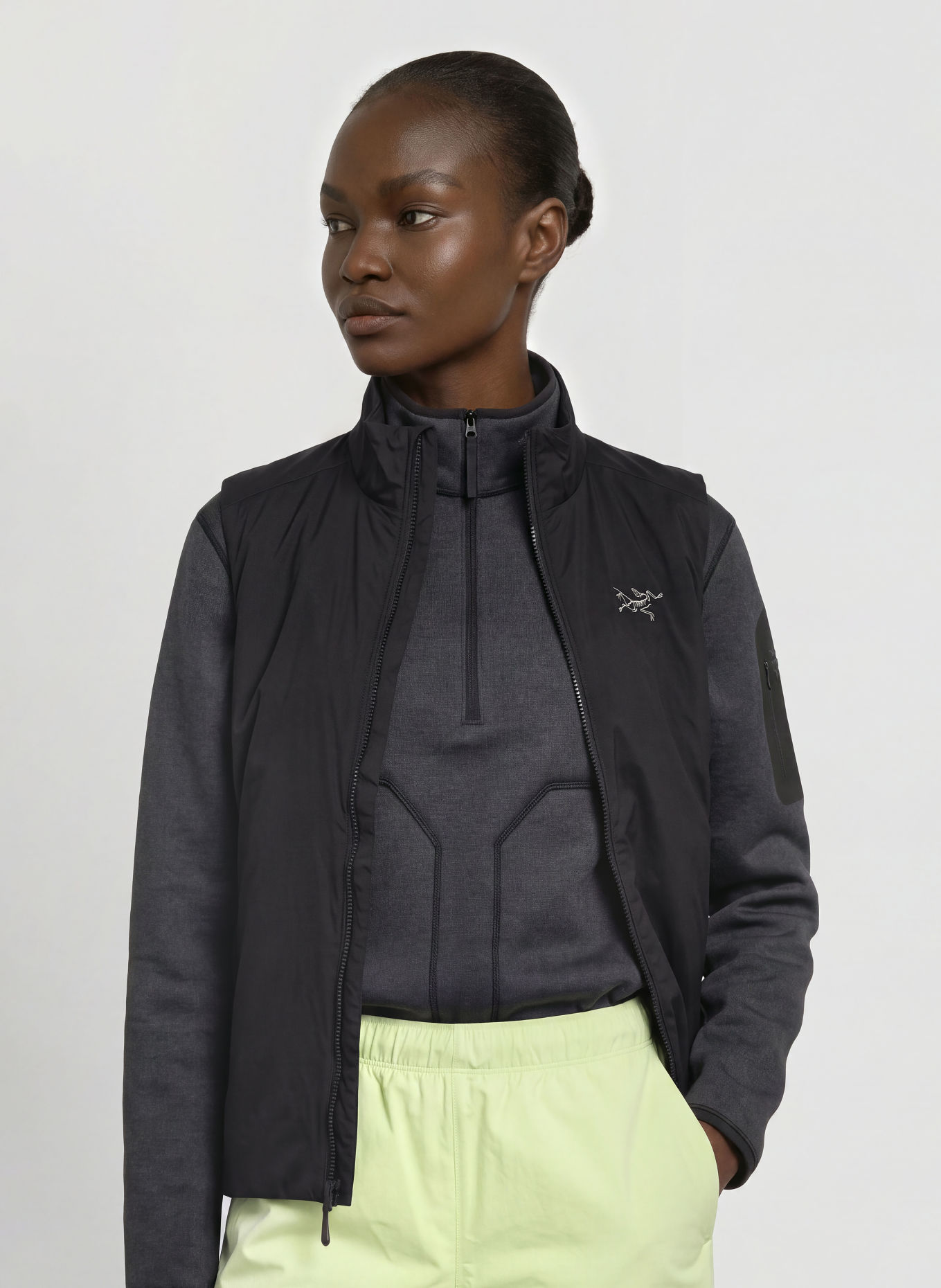 ARC'TERYX Funktionsvest ATOM: SORT