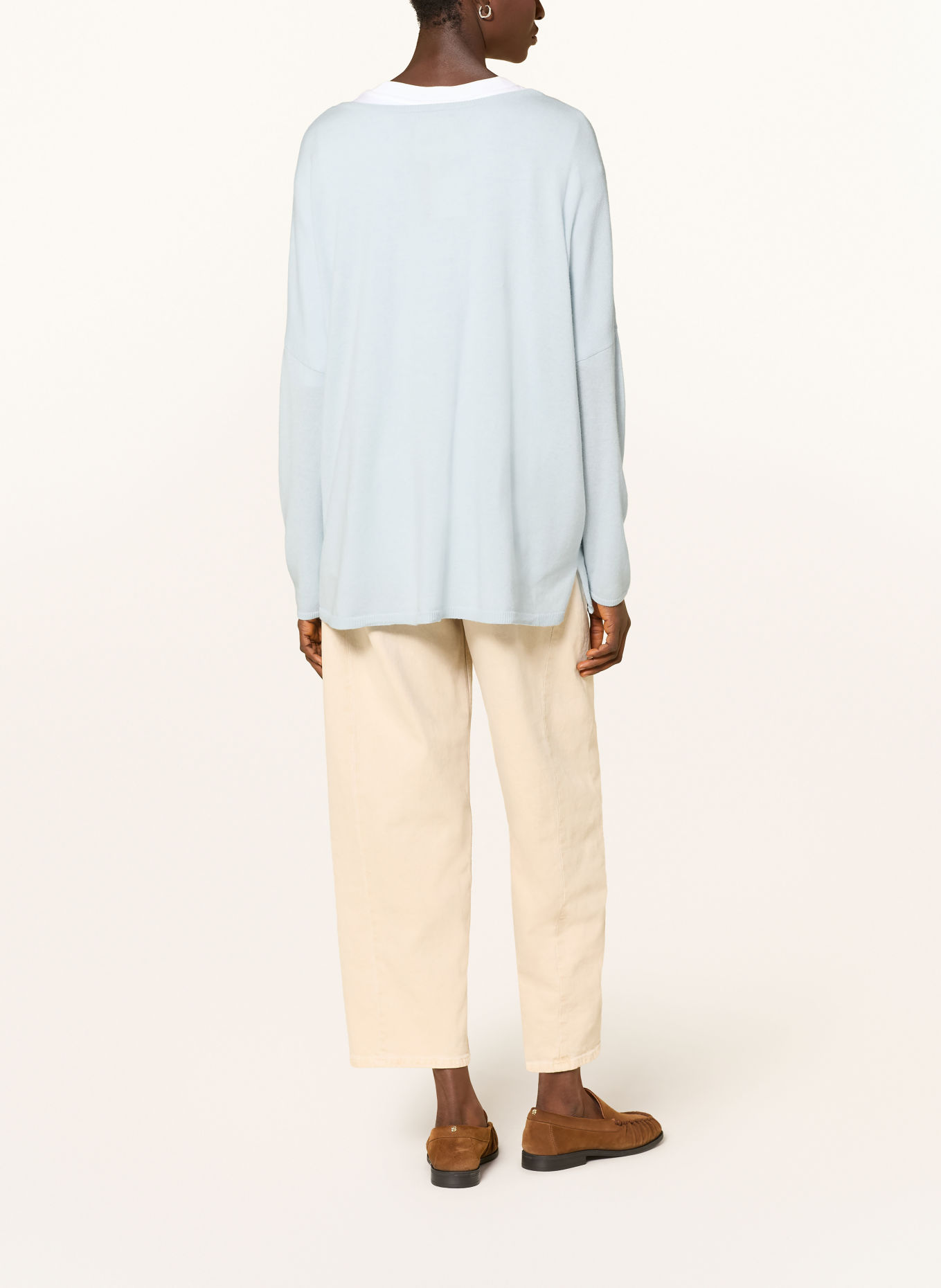 Part Two Oversized-Pullover TILAPW: HELLBLAU